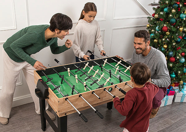 Best Choice Products 4-in-1 Multi Game Table, Childrens Arcade Set w/ Pool  Billiards, Air Hockey, Foosball - Natural