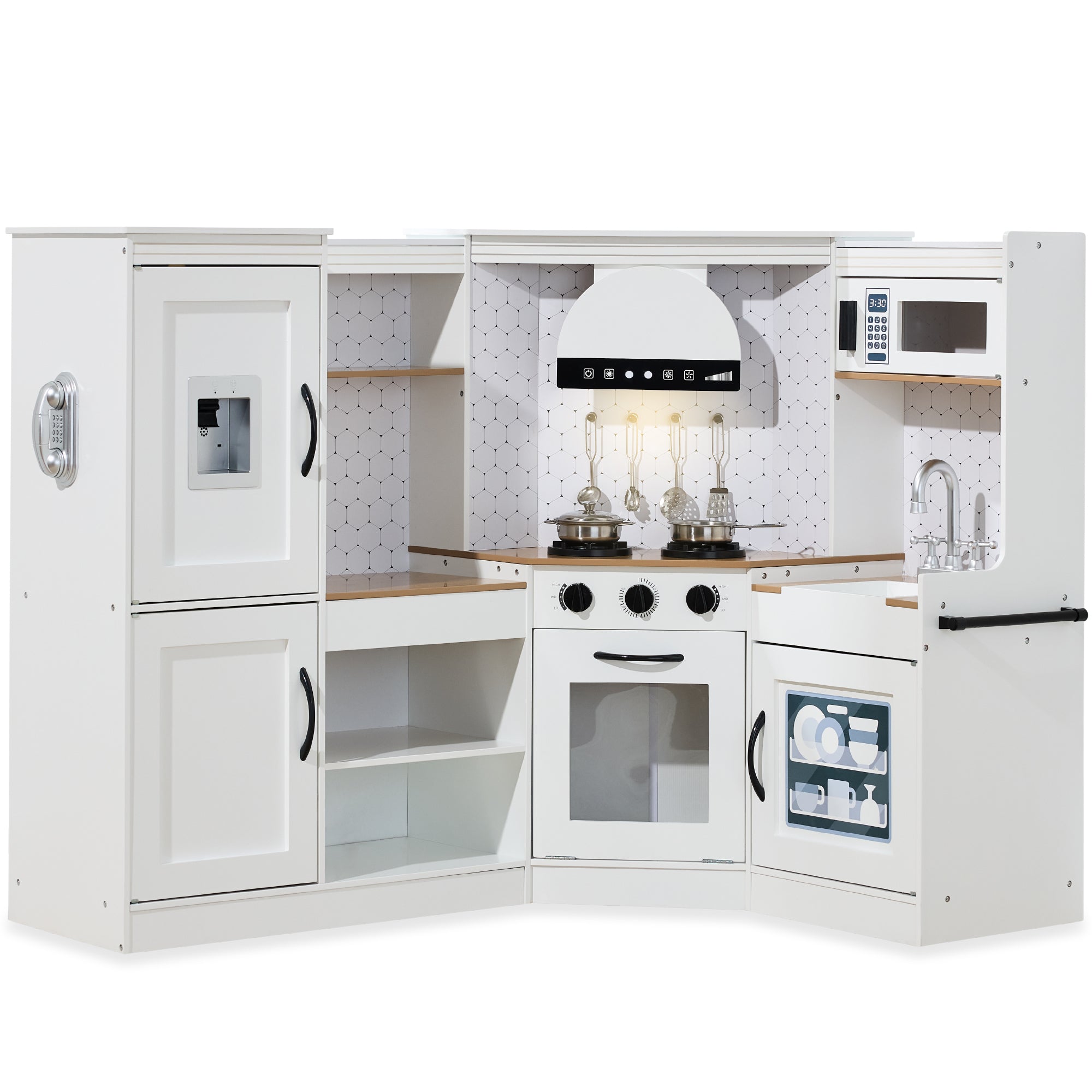 L shaped play kitchen online