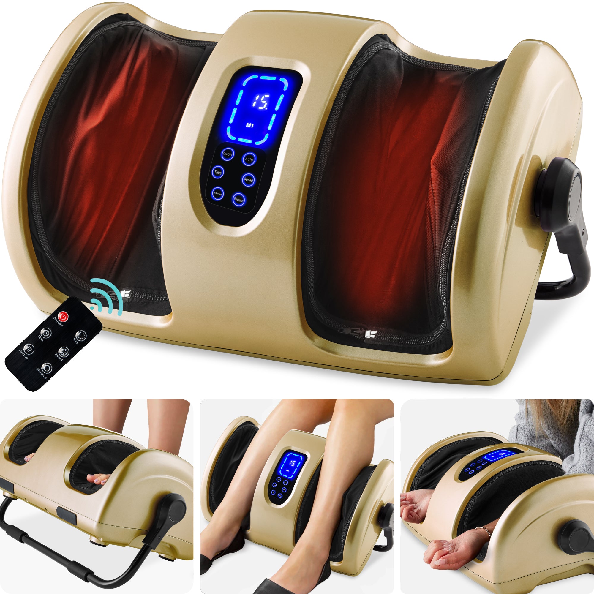 Popular BCP Shiatsu 360 Foot And Calf Massager