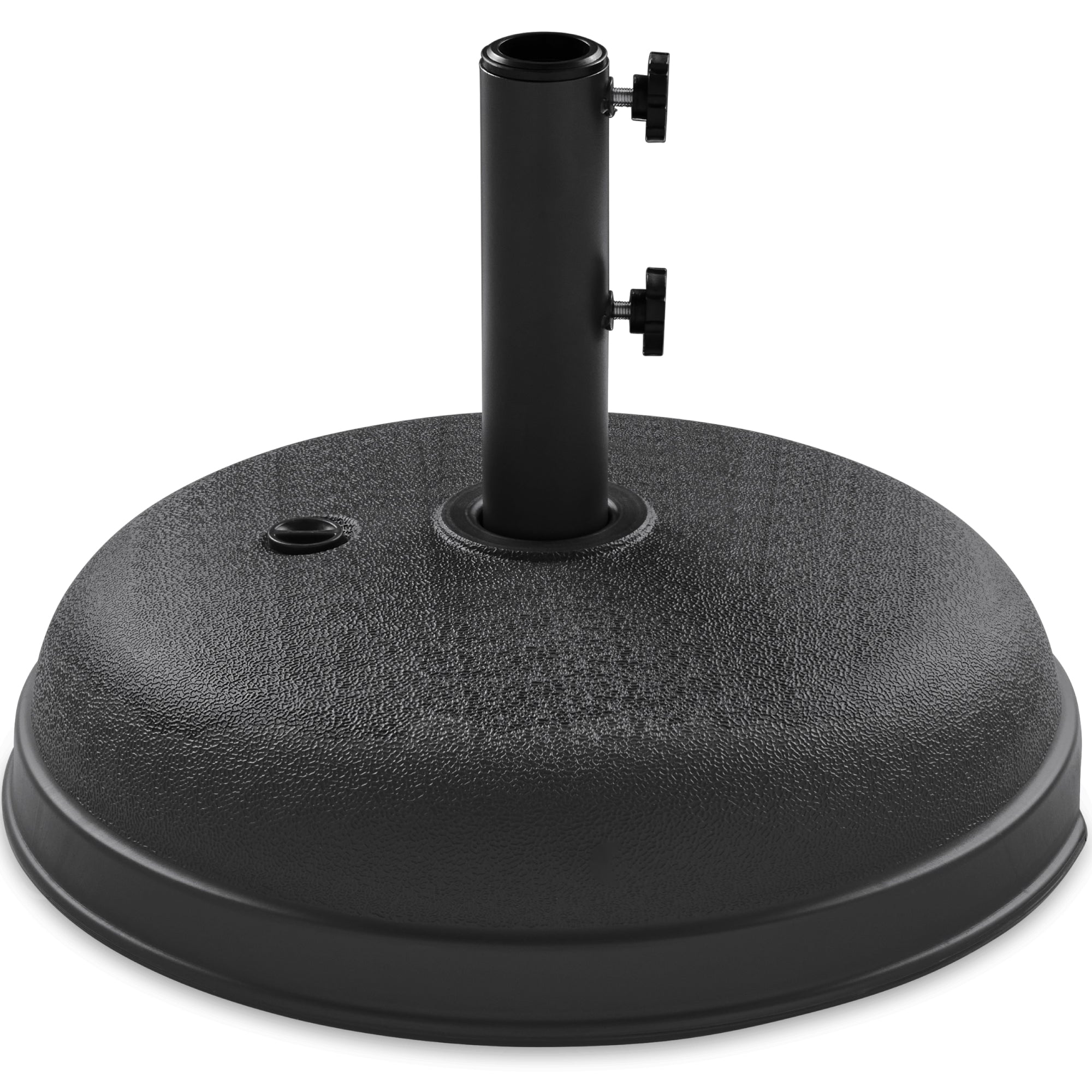 adjustable patio umbrella stand Plastic Patio Umbrella Base Pole Holder Accessory w/ Adjustable Knob