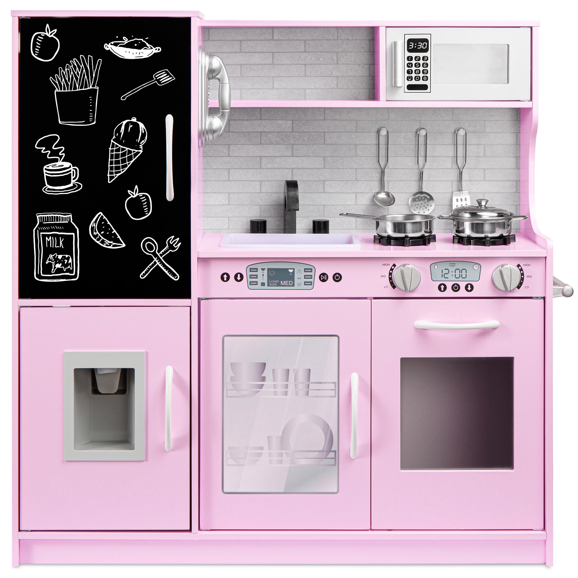 Kitchen Connection Modern Kitchen Playset - Pink 