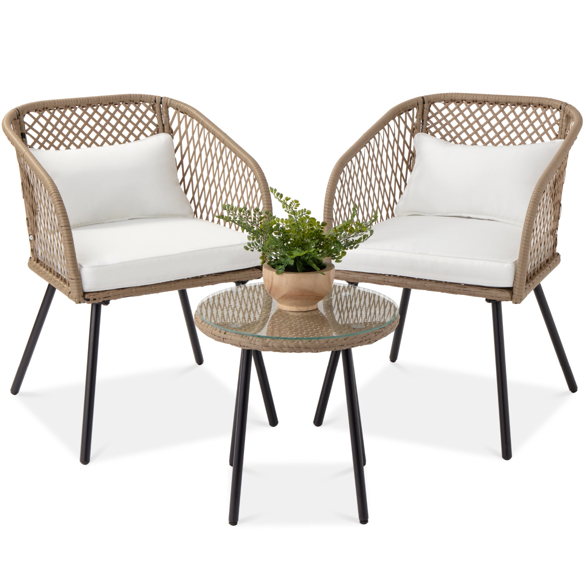 Best choice products 3 piece wicker bistro set new arrivals