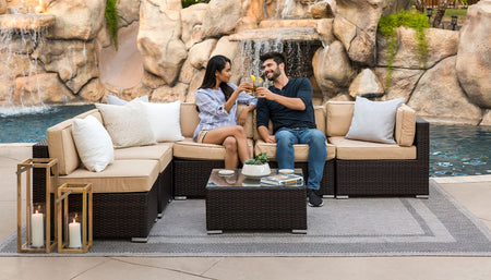 Modular Wicker: Patio Furniture That Moves with You