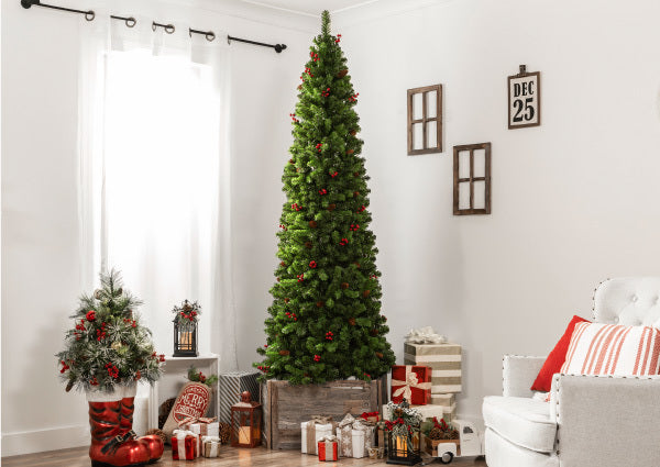 Unlit Artificial Christmas Trees