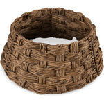 Basket Woven Hyacinth Christmas Holiday Tree Collar - 24in