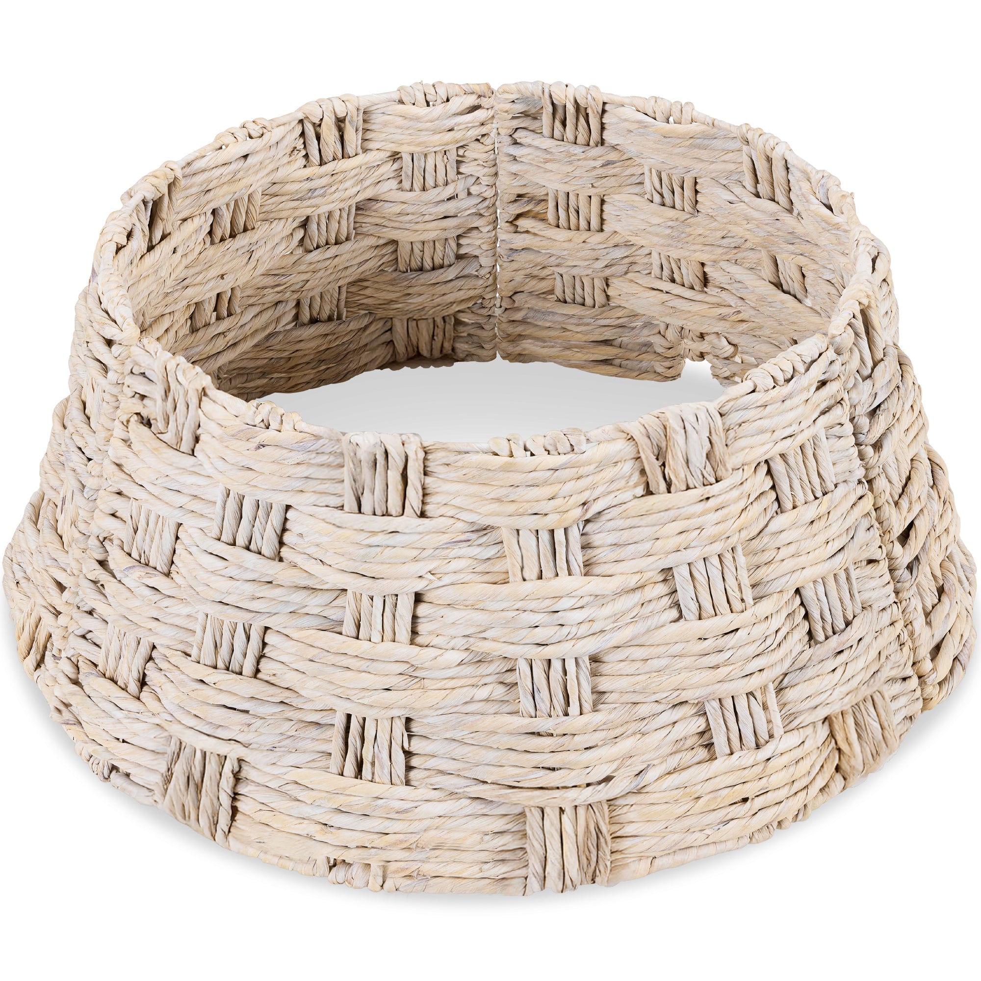 Best Choice Products Woven Hyacinth Tree Collar