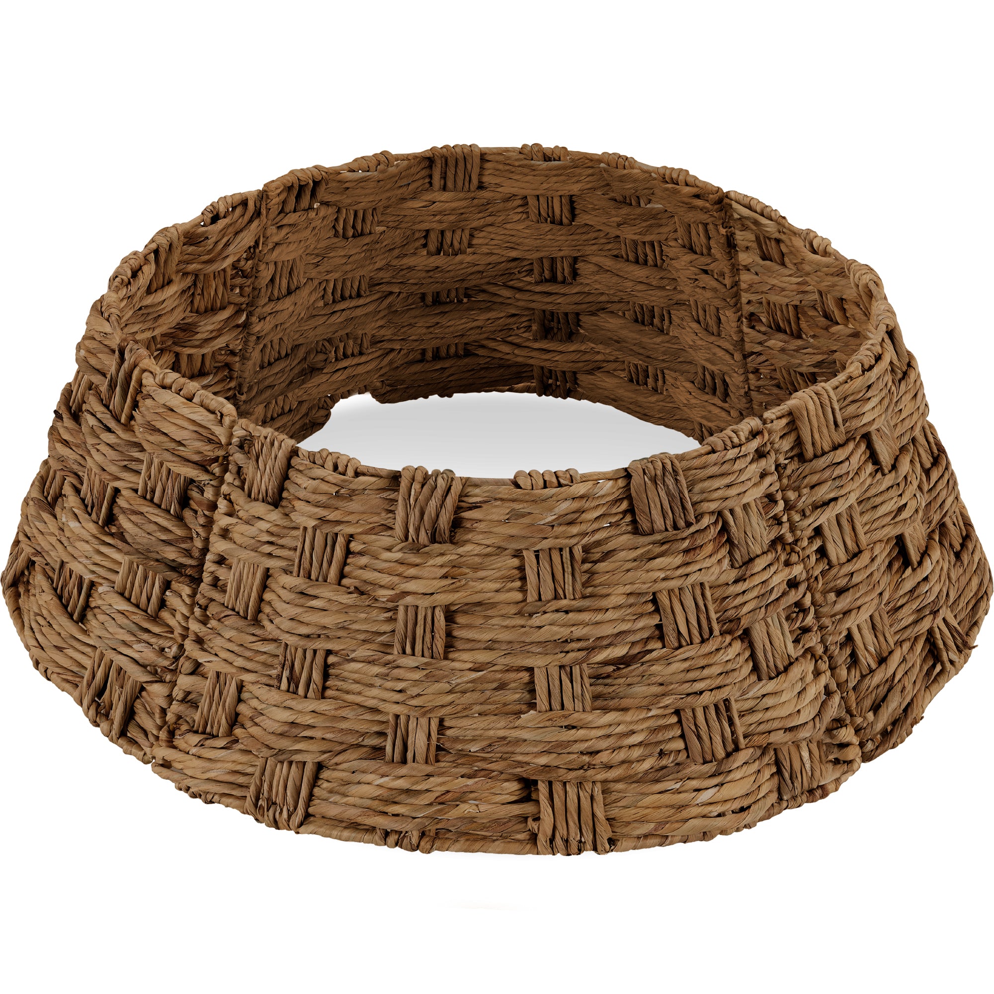Basket Woven Hyacinth Christmas Holiday Tree Collar - 36in – Best