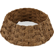 Basket Woven Hyacinth Christmas Holiday Tree Collar - 36in