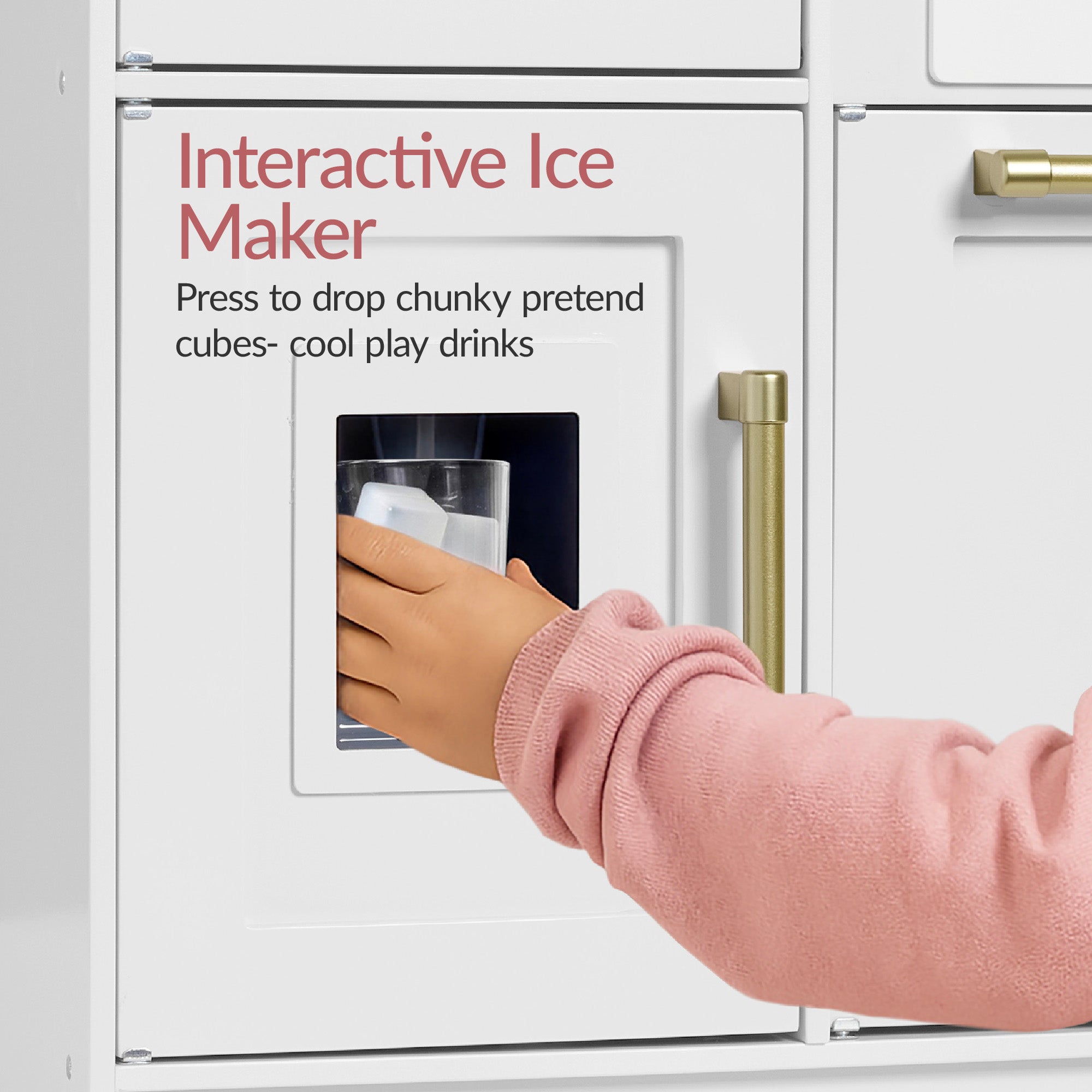 Pretend Play Kitchen with Framed Chalkboard