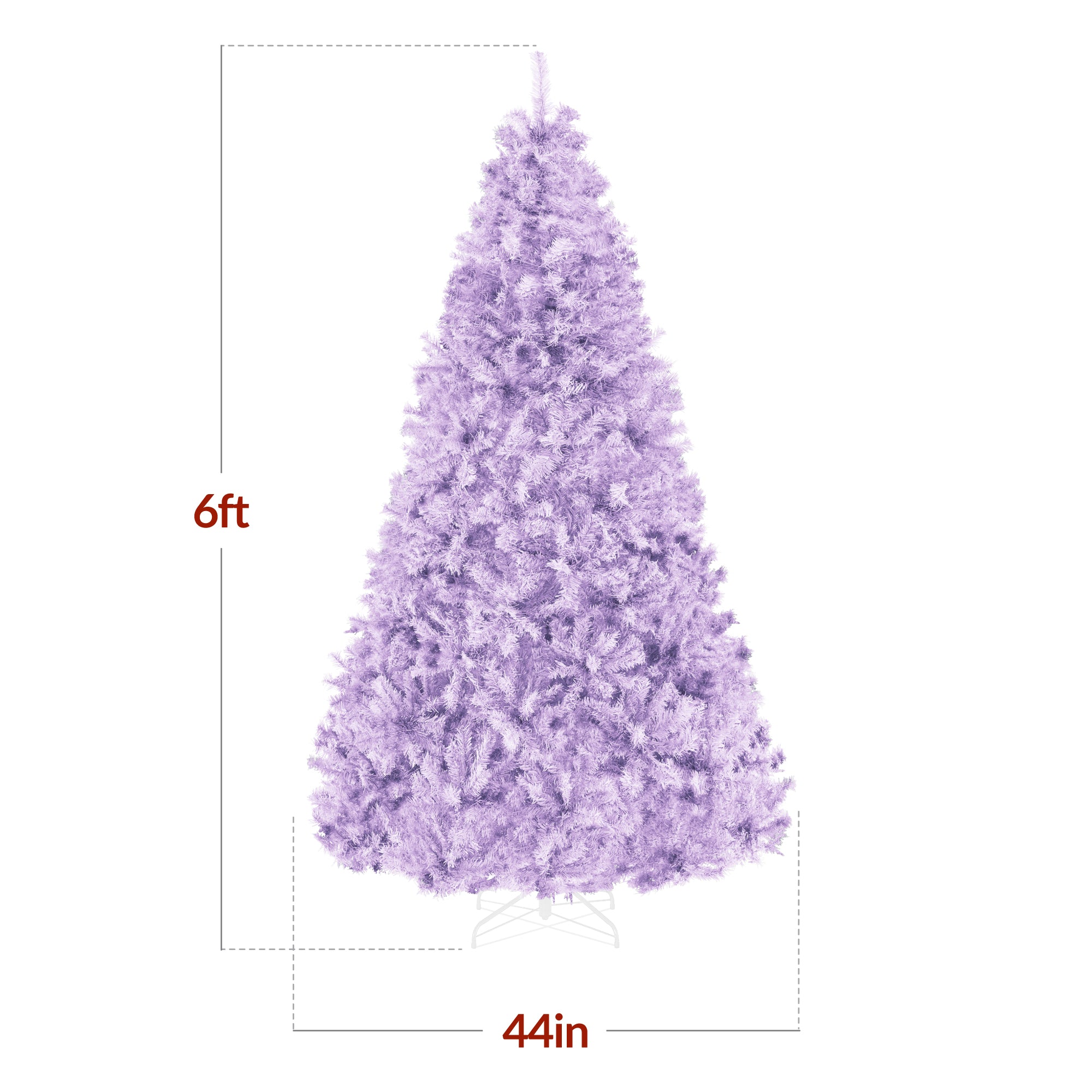 Artificial Lavender Christmas Tree - Thumbnail 2