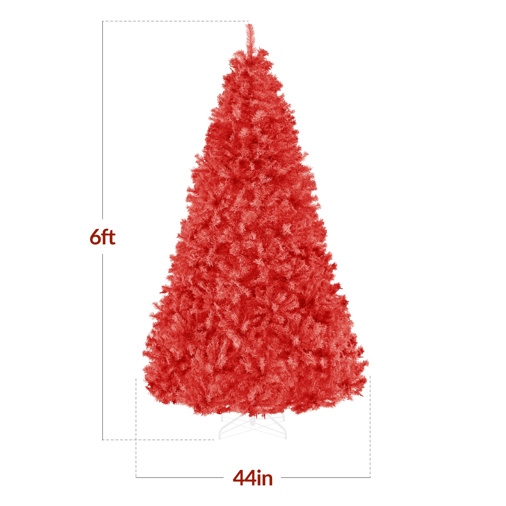 Best Choice Products Artificial Christmas Tree - Thumbnail 4