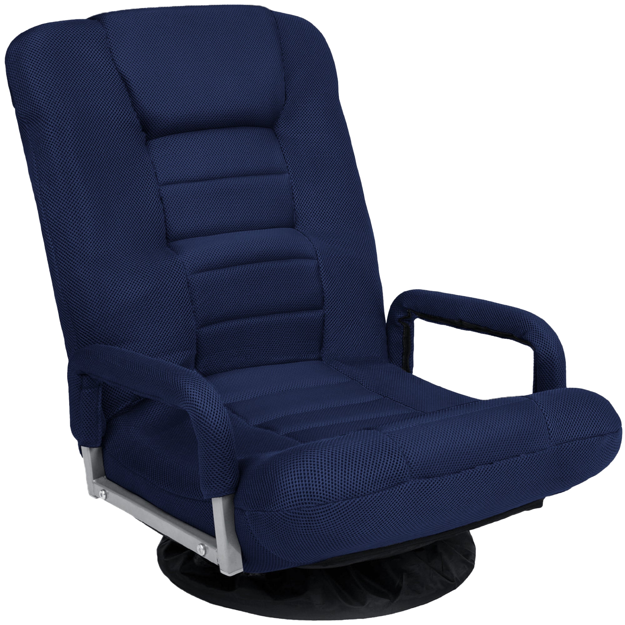 Gaming Floor Chair w/ 360-Degree Swivel, Armrest, Adjustable
