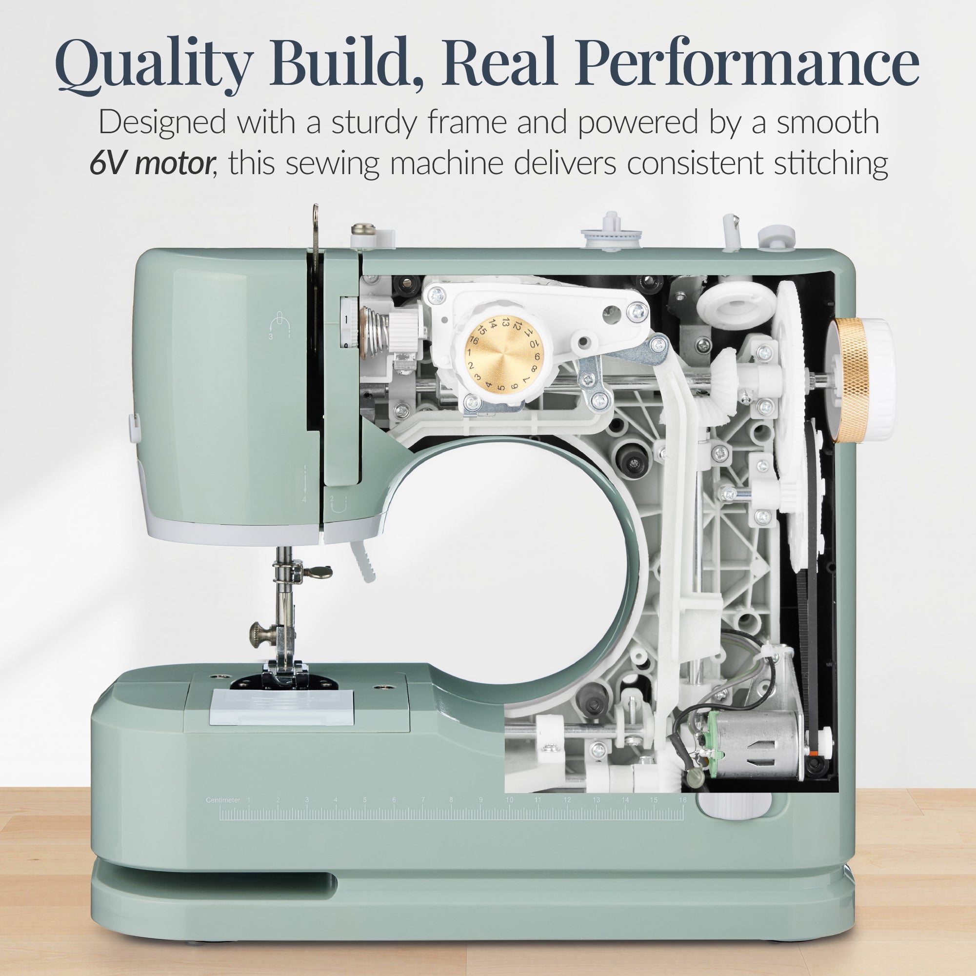 55-Piece Sewing Machine Kit for Beginners w/ 16 Stitch Patterns