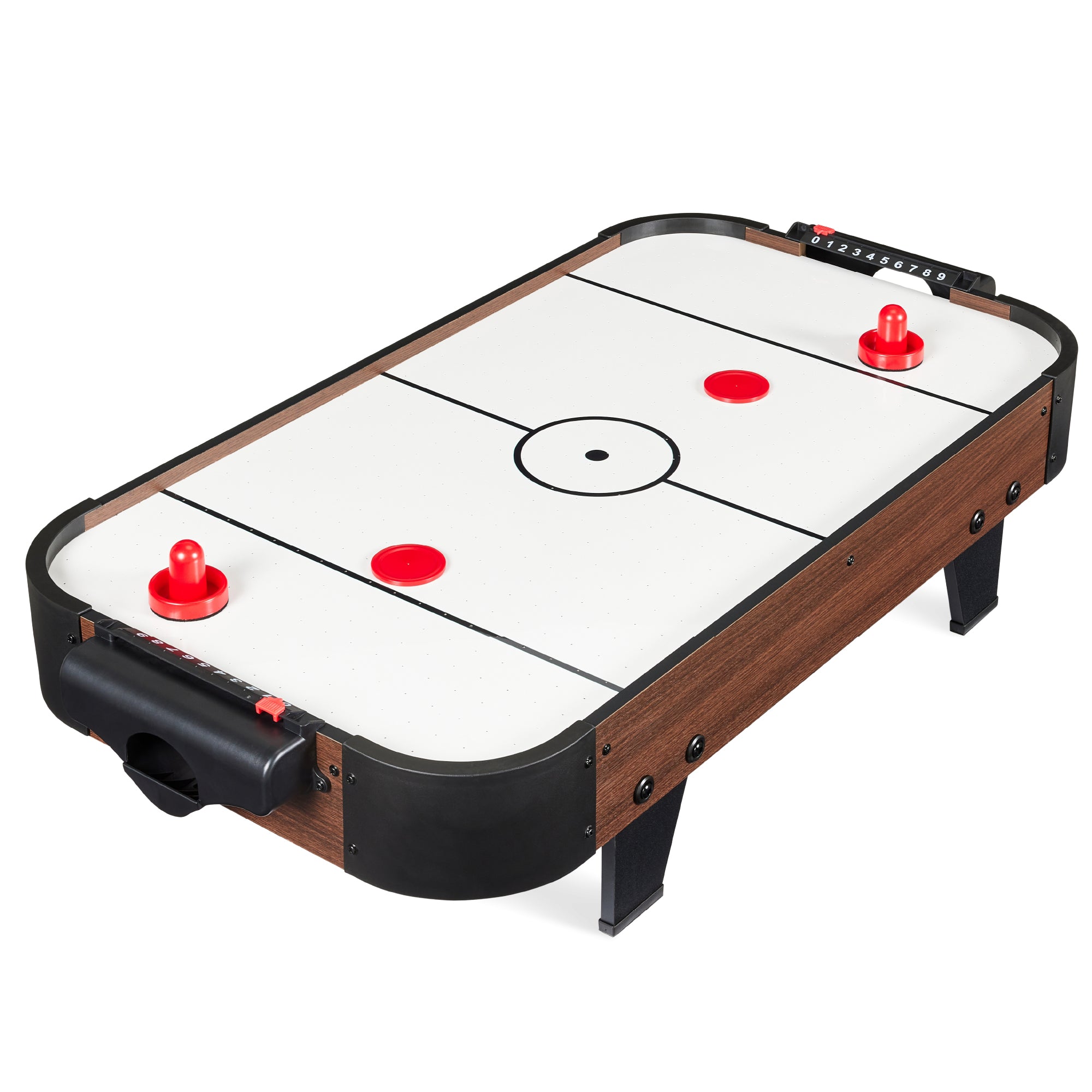 Tabletop Air Hockey Arcade Game Table w/ 2 Pucks, 2 Strikers - 40in