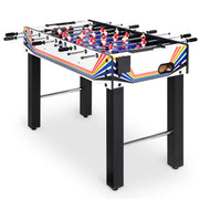 48in Foosball Table for Kids & Adults w/ 2 Balls