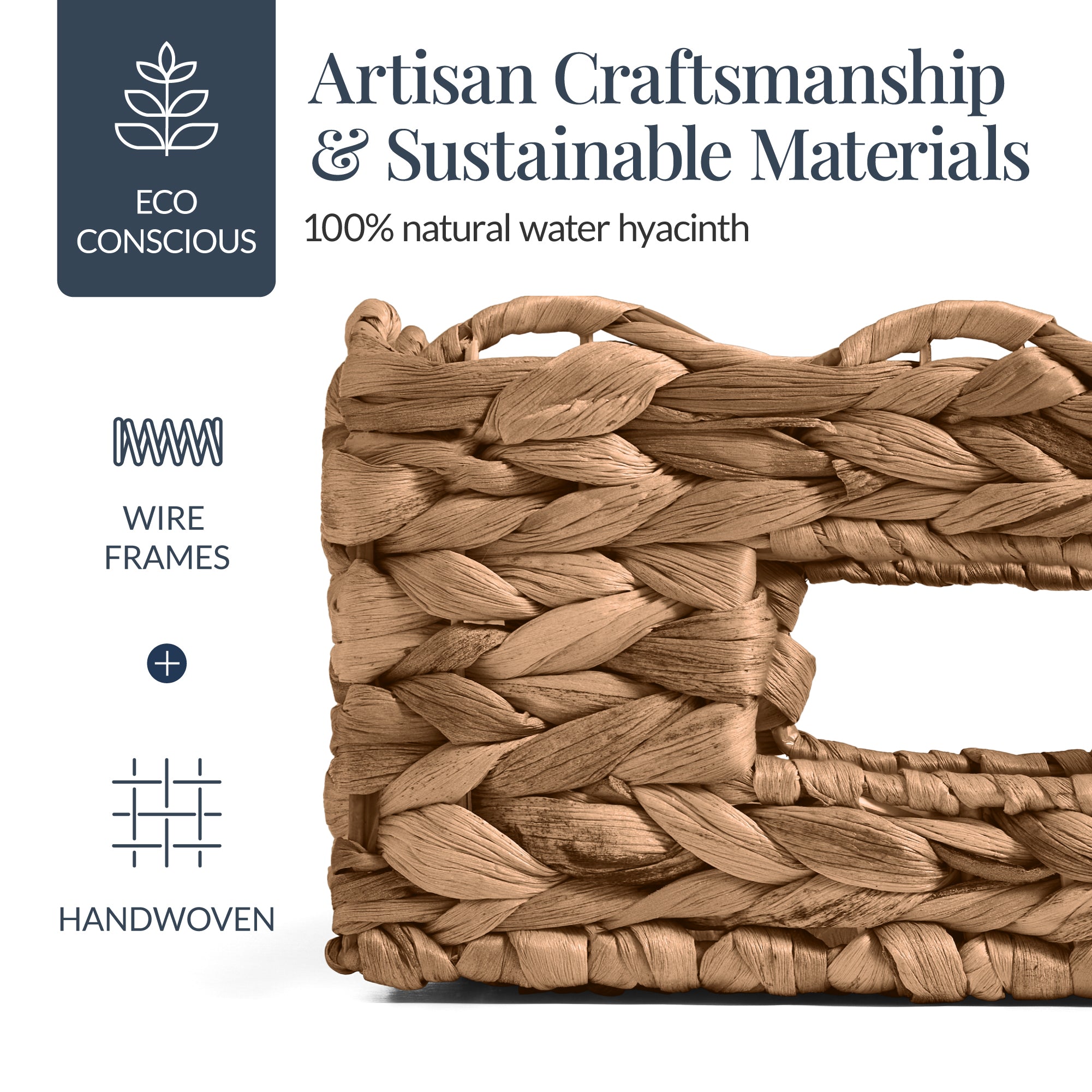 9x12 Scalloped Shelf Basket, Pantry Bins, 4 Pack