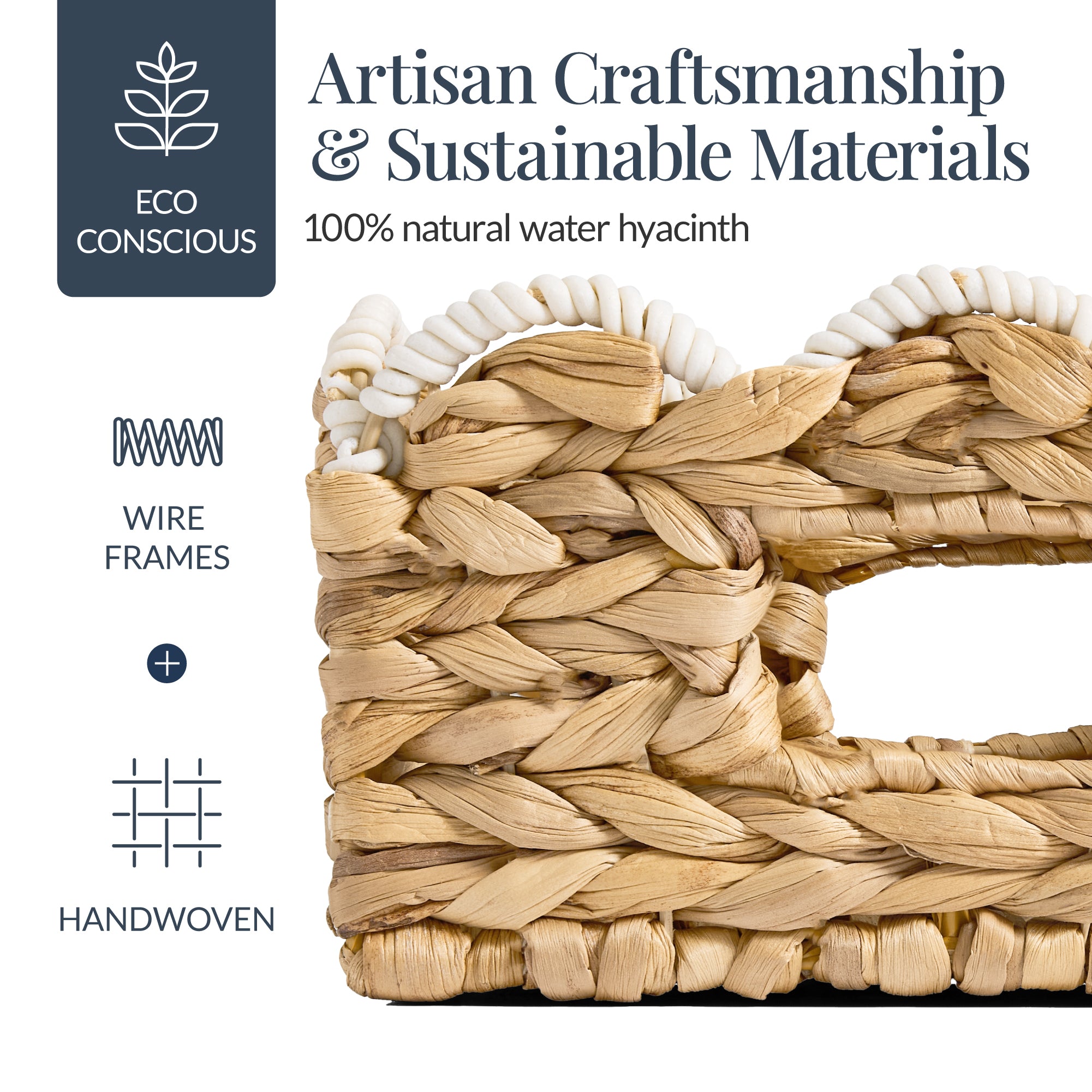 9x12 Scalloped Shelf Basket, Pantry Bins, 4 Pack