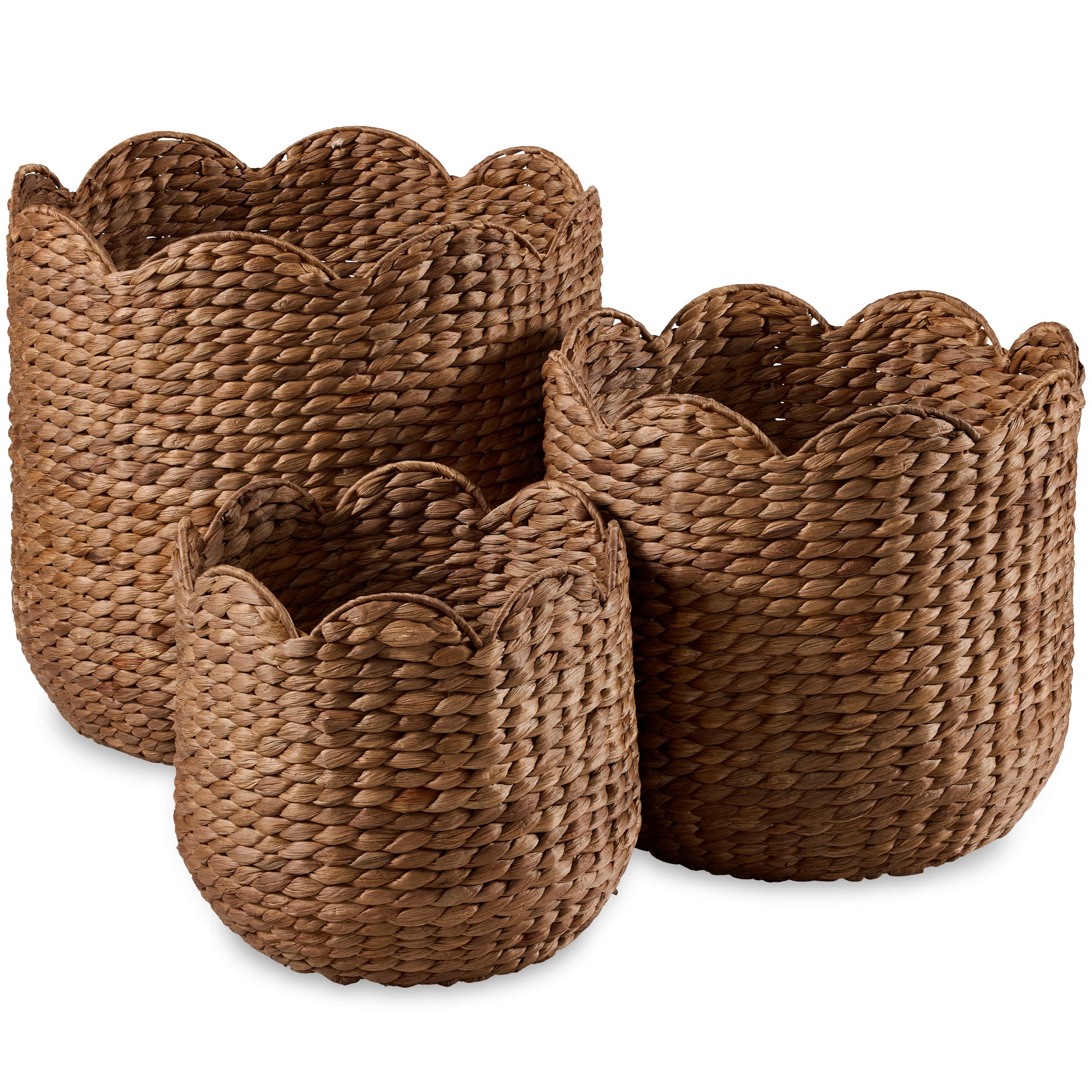Best Choice Products Water Hyacinth Baskets