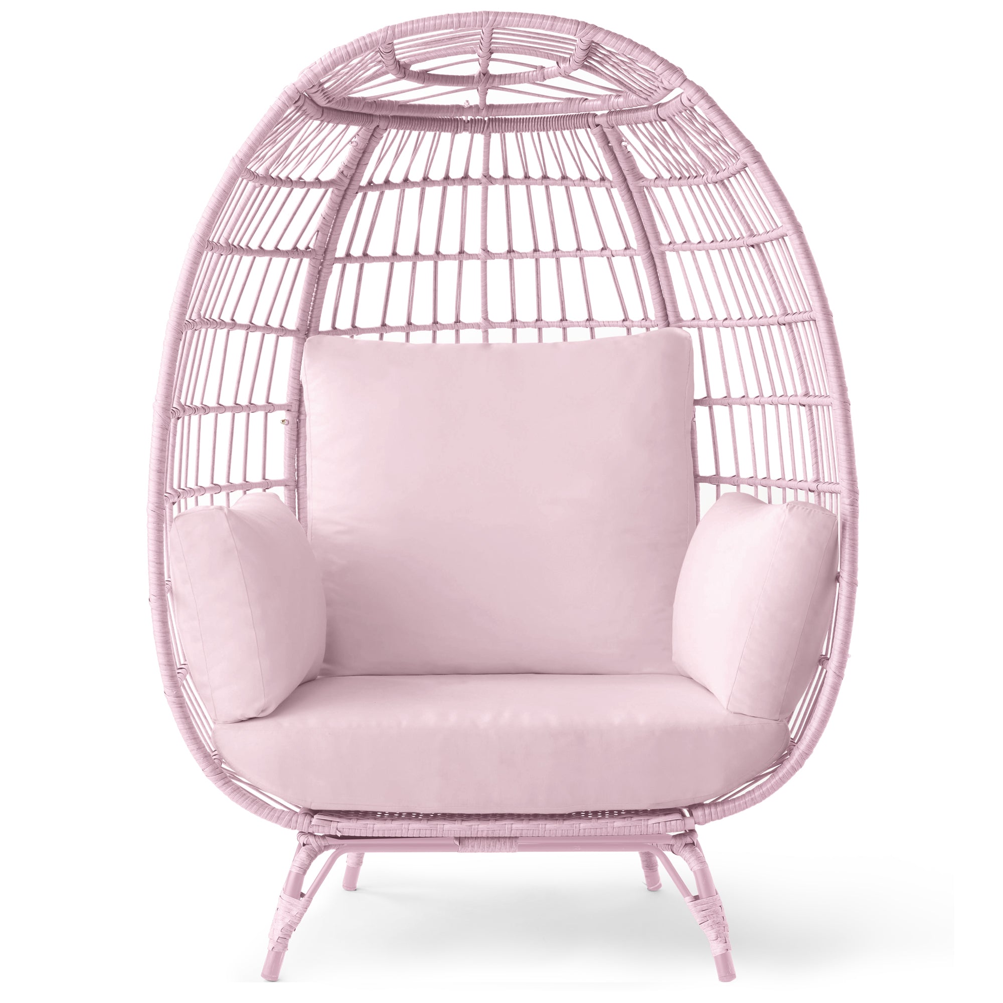Wicker Egg Chair Oversized Indoor Outdoor Patio Lounger