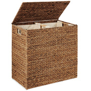 X-Large Laundry Hamper W/ Lid, Woven Laundry Basket, W/ Liner, 53 Gallon