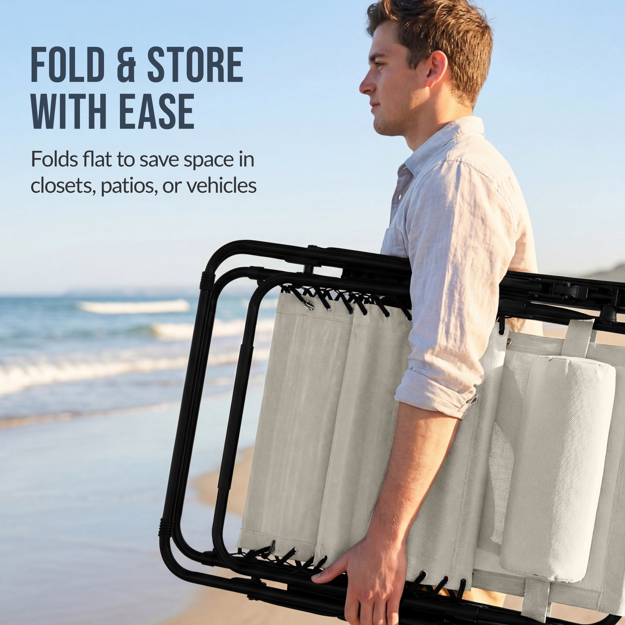 Set of 2 Extra Wide Adjustable Zero Gravity Patio Chair Recliners