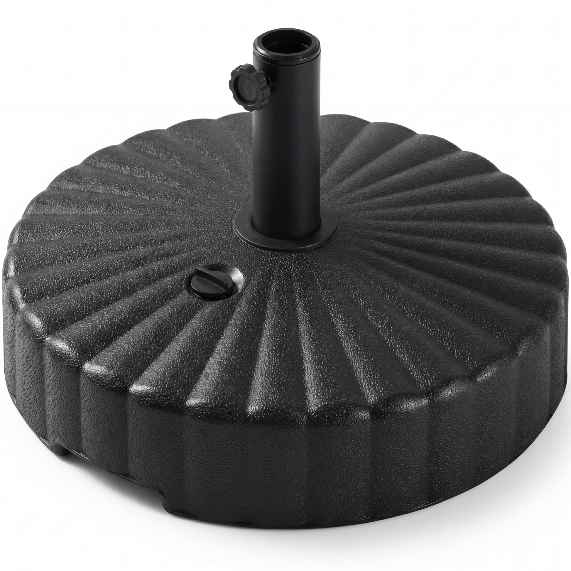 base pole for patio umbrella Outsunny Round Base, 26 lbs Resin Umbrella Stand Base, Heavy Duty Patio Umbrella Holder 1.3"/1.5"/1.9" Umbrella Poles for Outdoor, Lawn, Poolside, Black : Patio, Lawn & Garden A removable plastic insert fits standard pole diameters of 1.5 in Riviera Round Mosaic Tile Outdoor