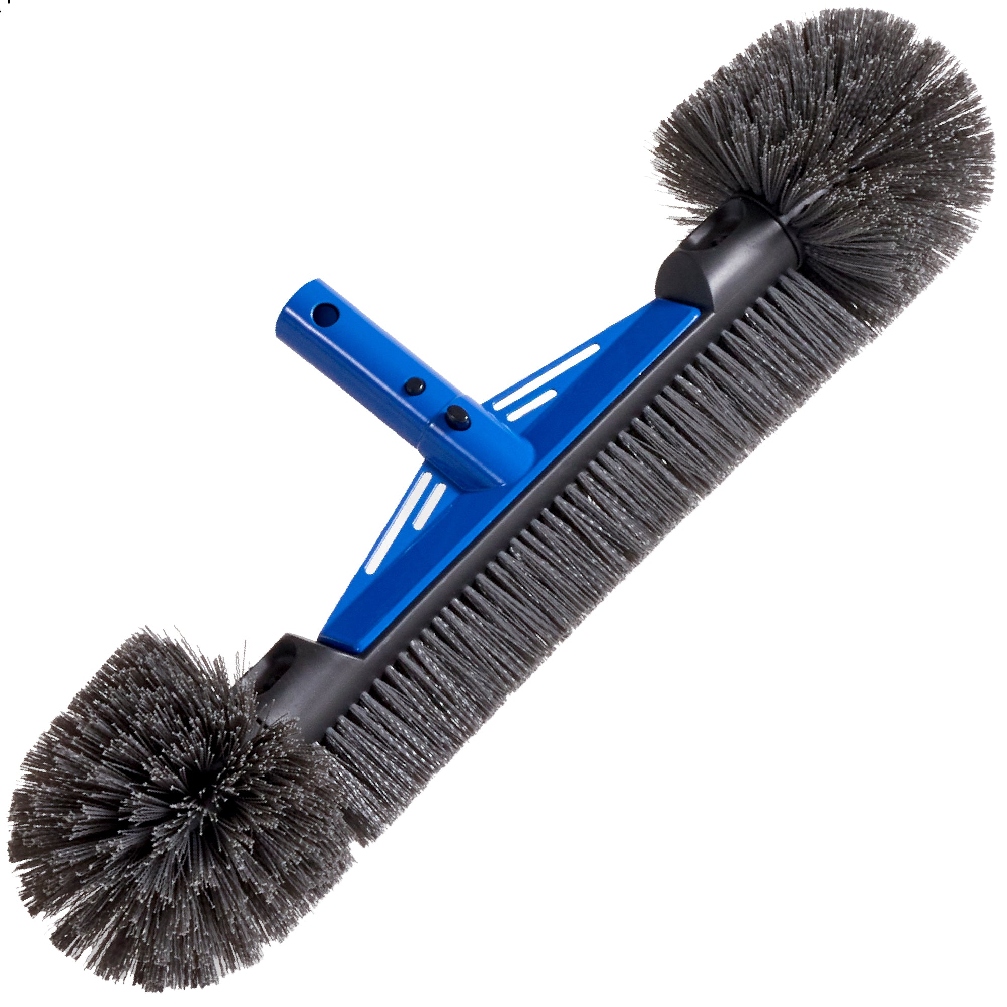 20" Heavy-Duty Pool Brush Head with Reinforced Aluminum Bracket