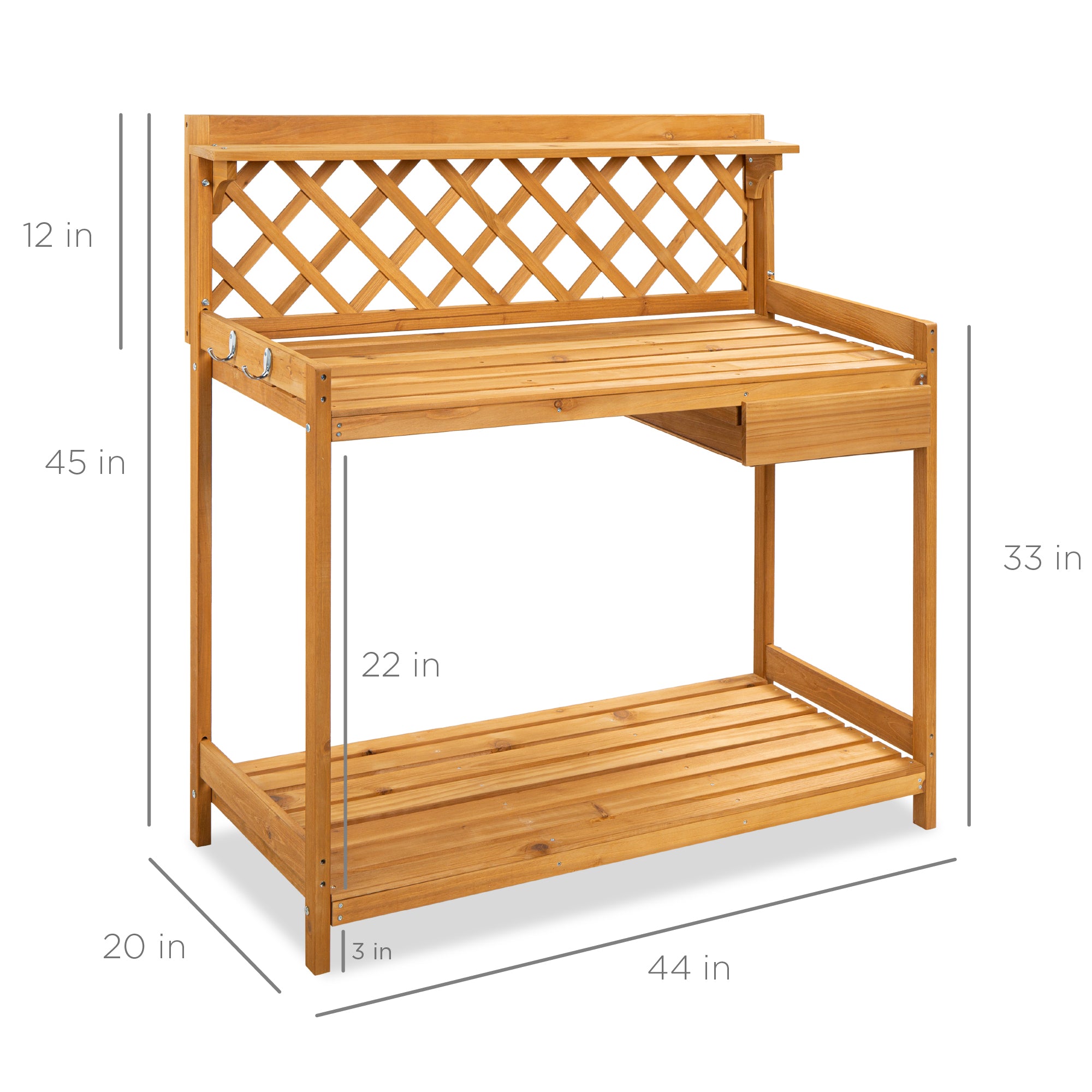 Best Choice Products Garden Potting Bench - Thumbnail 5