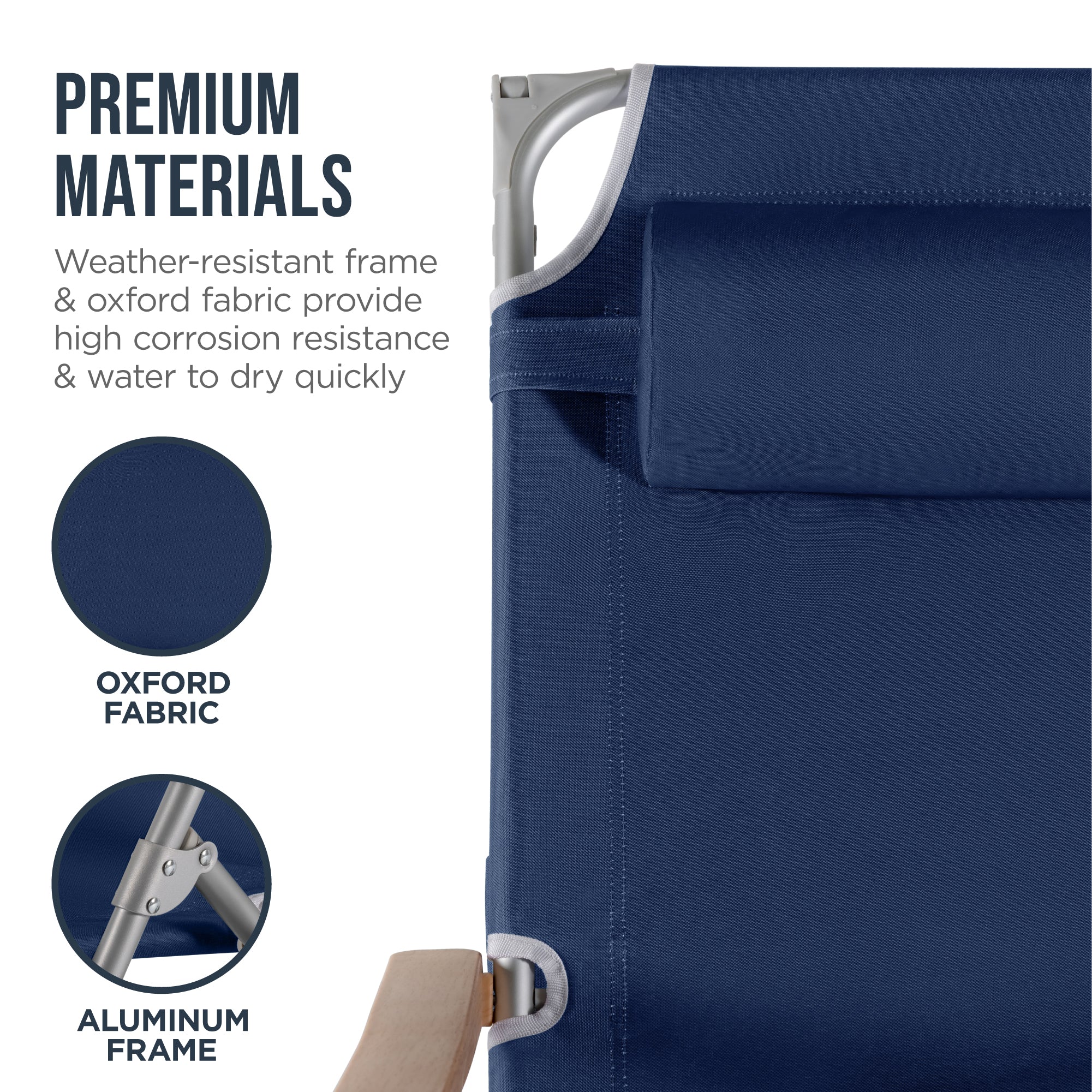 Zero Gravity Beach Chair with Adjustable Canopy and Carry Straps