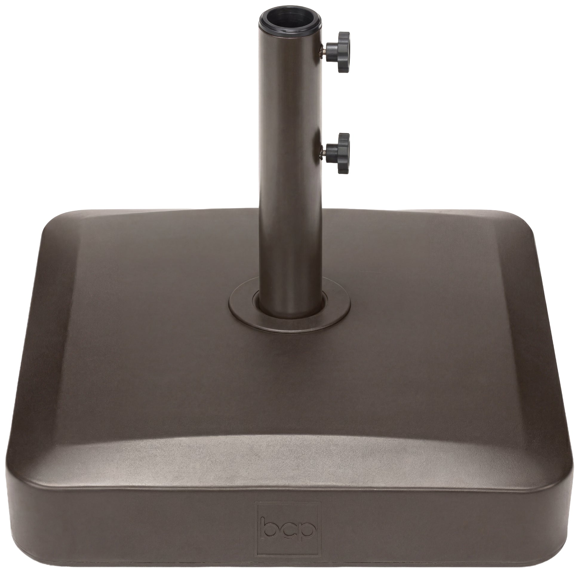 bottom pole for patio umbrella Plastic Patio Umbrella Base Pole Holder Accessory w/ Adjustable Knob – Best Choice Products