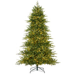 Pre-Lit Artificial Full Aspen Christmas Tree w/ 2-in-1 Micro LED Lights