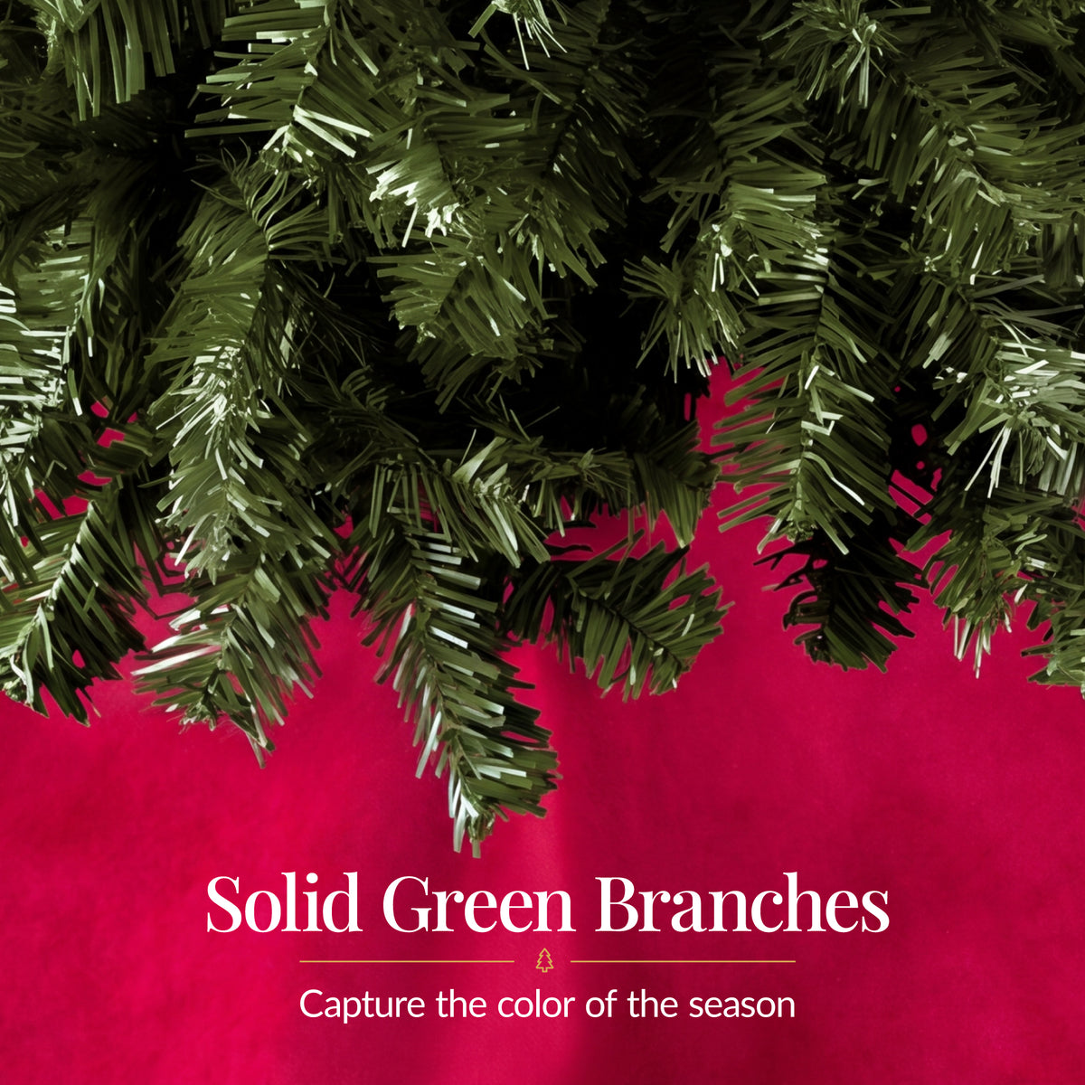 Artificial Christmas Tree with Viral Twinkling Lights, PreLit Spruce