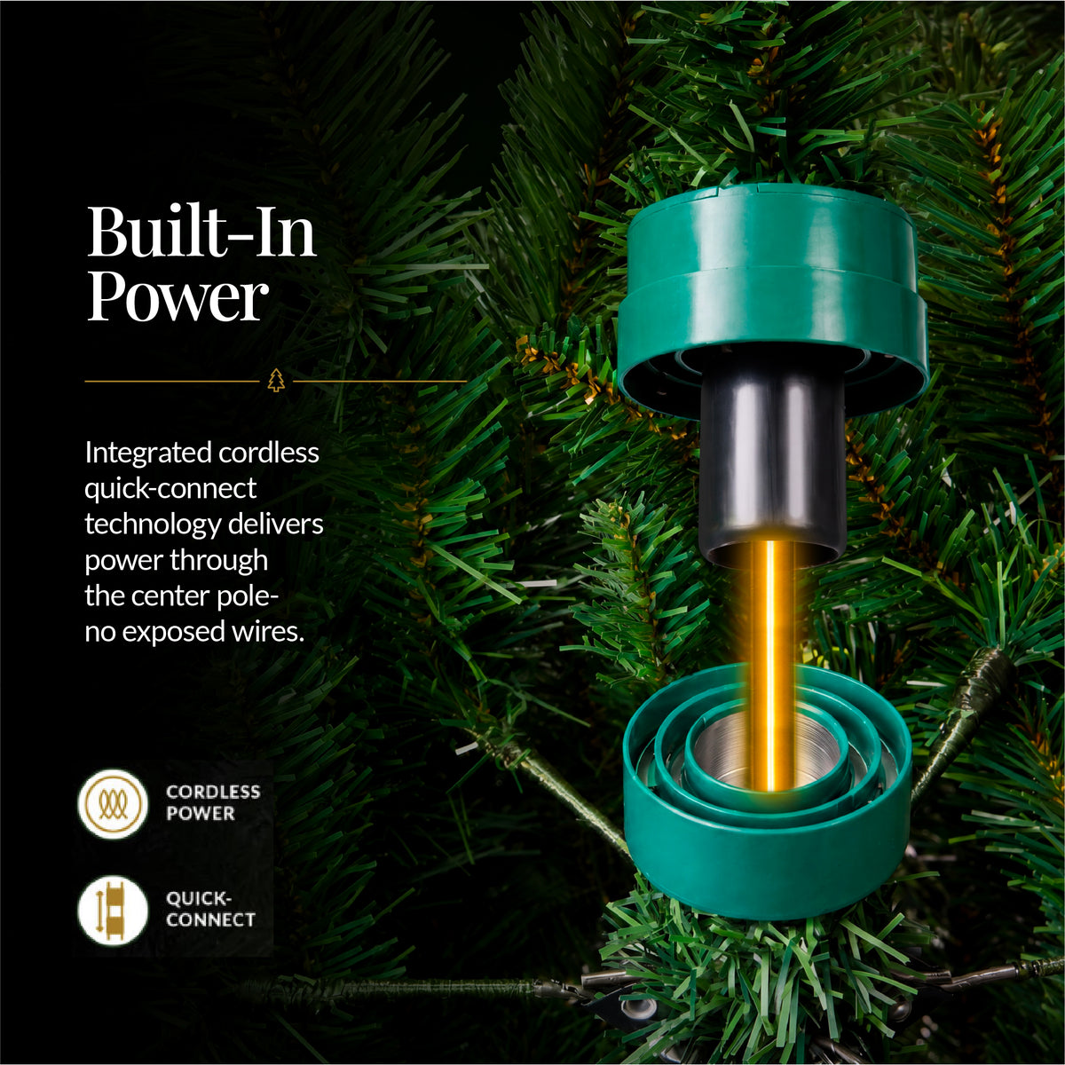 Pre-Lit Cedar Cypress Christmas Tree Twinkling Lights Remote Control
