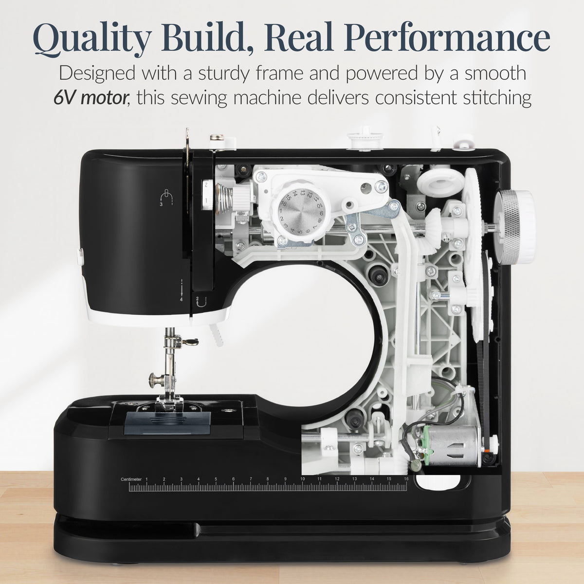 55-Piece Sewing Machine Kit, w/ 16 Stitch Patterns, Double Stitching