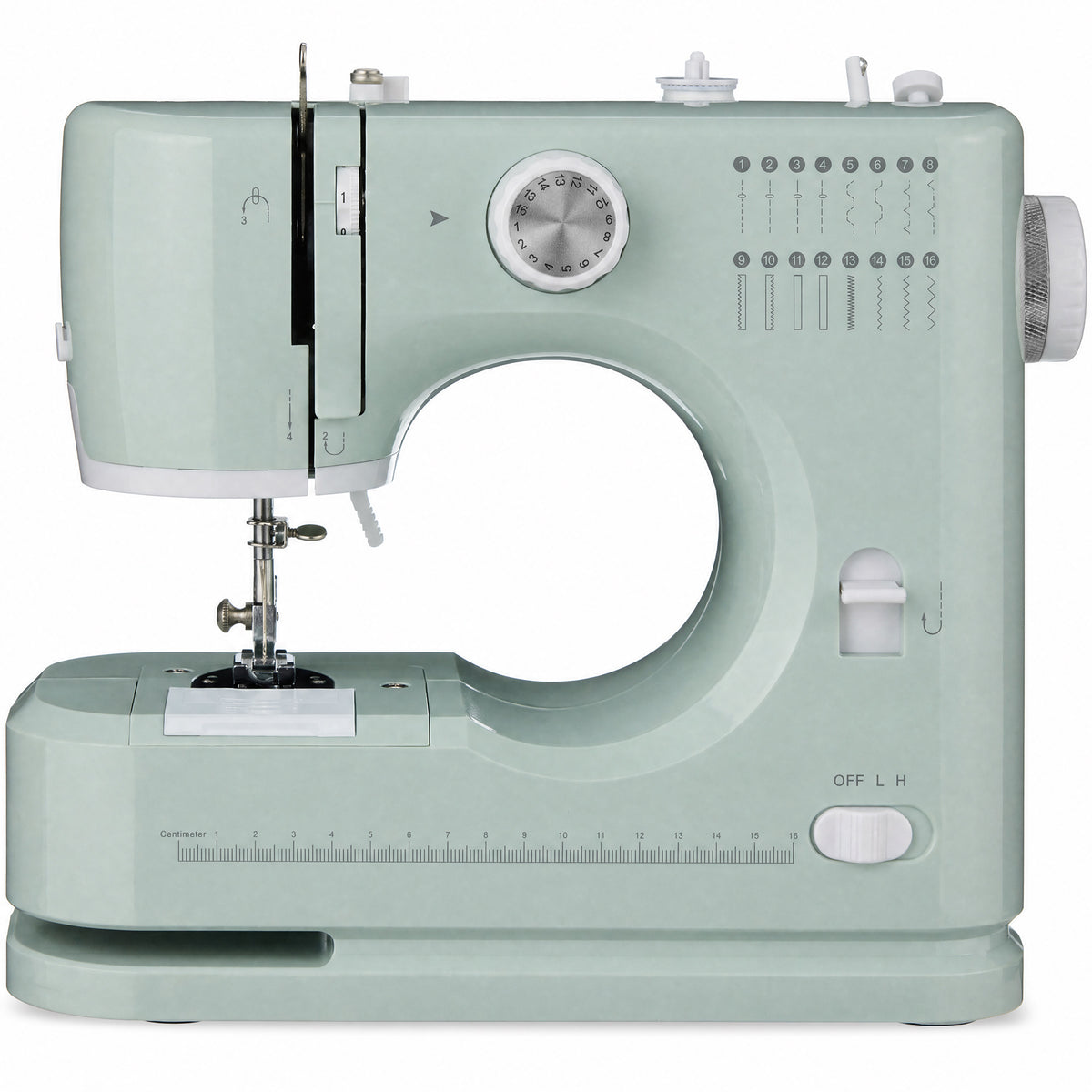 55-Piece Sewing Machine Kit, w/ 16 Stitch Patterns, Double Stitching