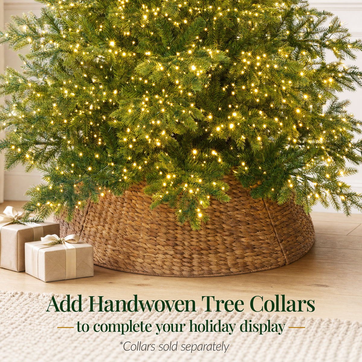 Pre-Lit Noble Fir Christmas Tree w/ TwinkleMAX Twinkling Lights