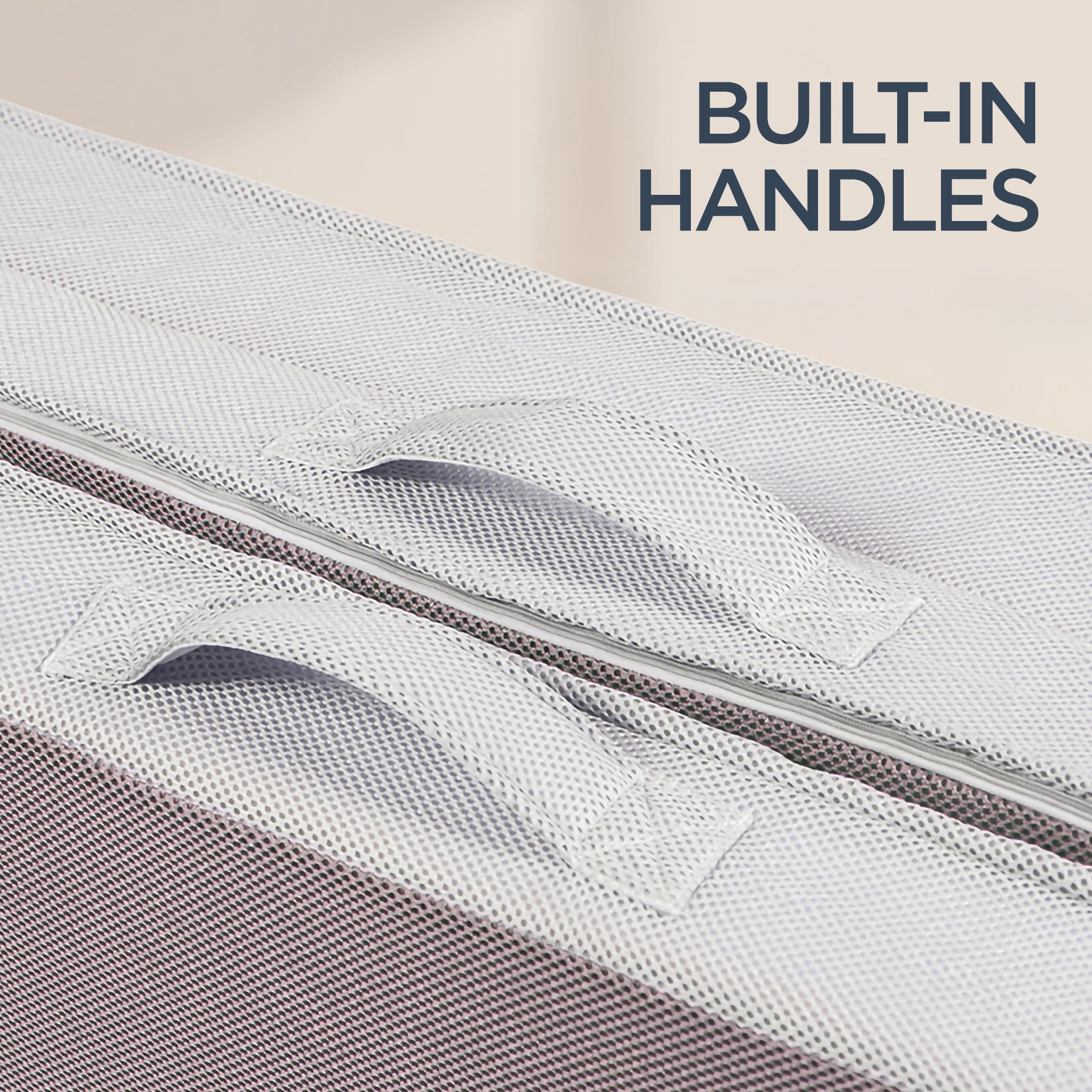 4in Portable Mattress Topper, Tri-Fold Mattress Pad - Gray