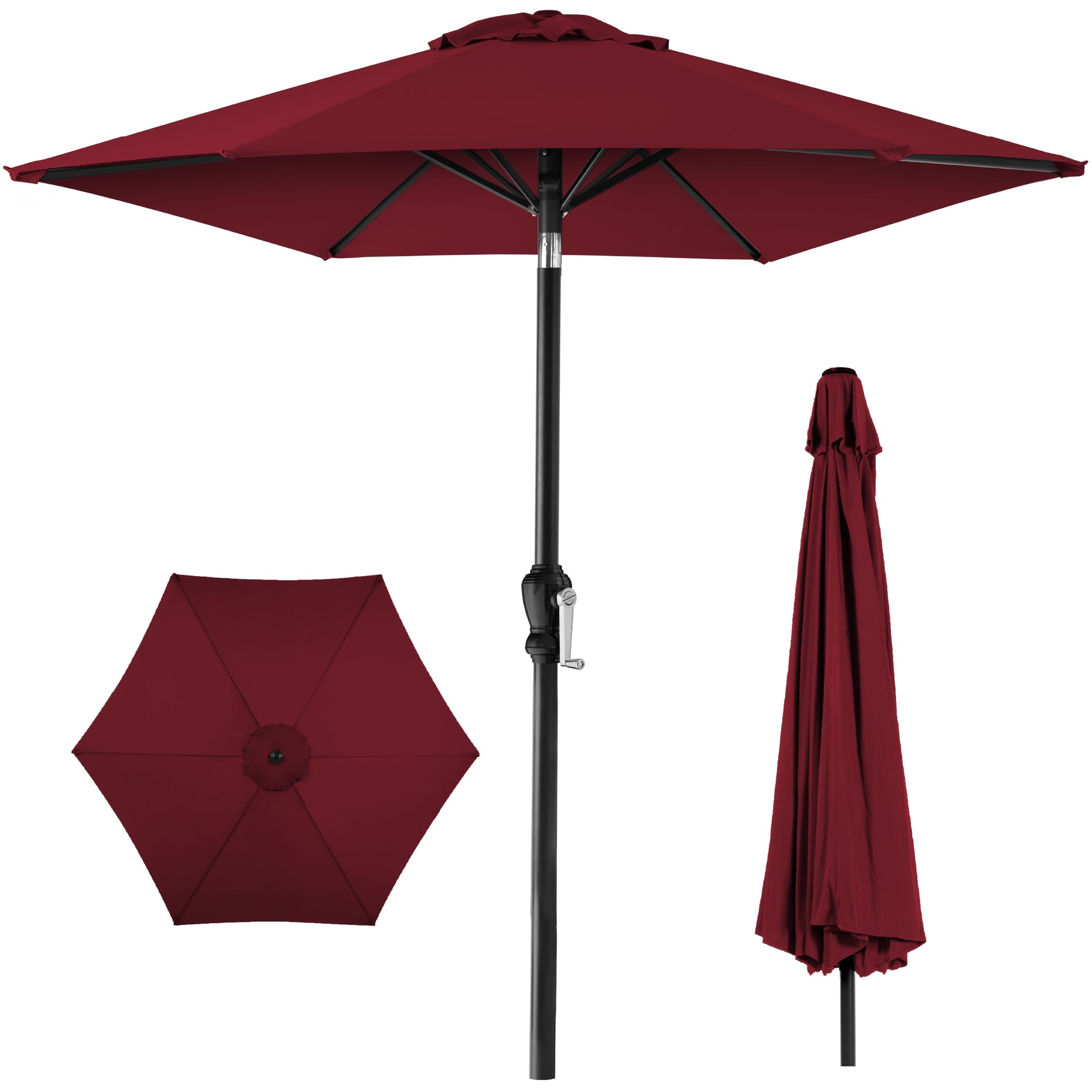 10 ft. outdoor cantilever hanging patio umbrella LAUSAINT HOME 10FT Round Cantilever Patio Umbrella Heavy Duty Cantilev –  Lausaint Home