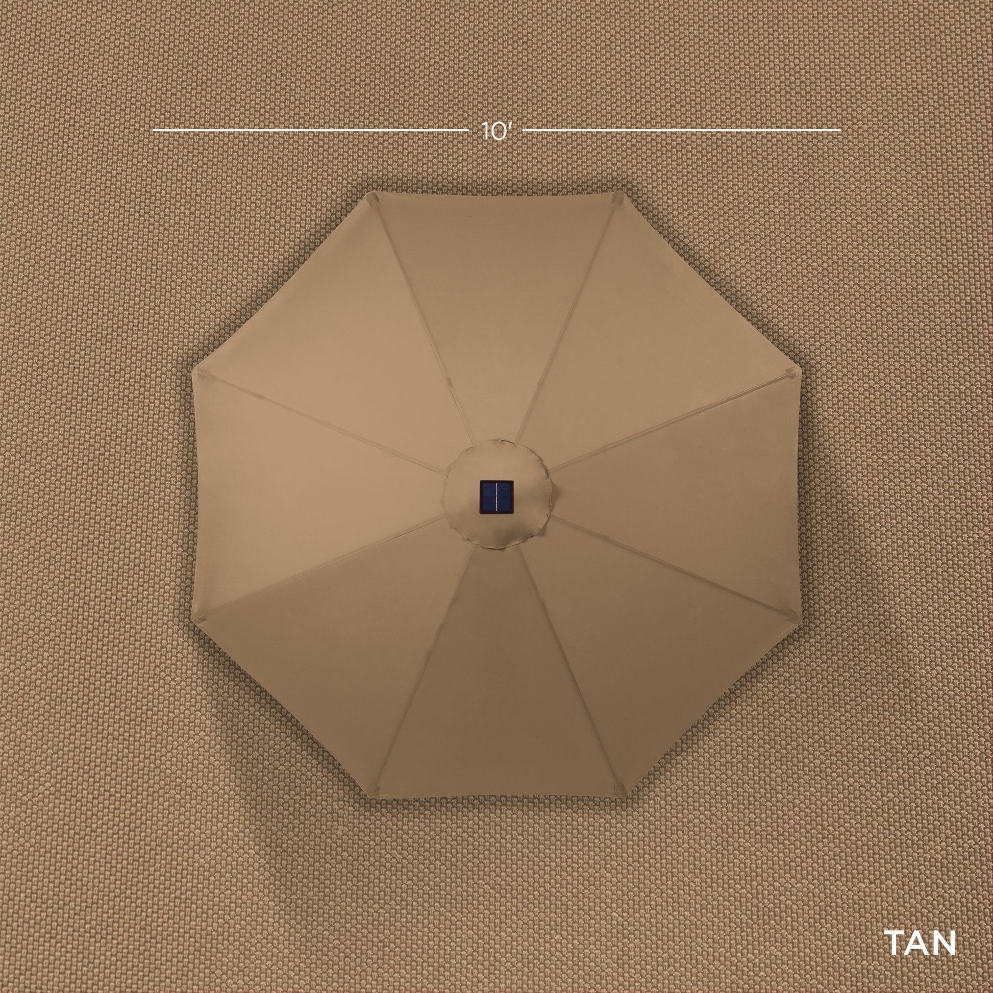 best choice products solar led lighted patio umbrella Best Choice Products 10ft Solar LED Lighted Patio Umbrella w/ Tilt Adjustment, UV-Resistant Fabric
