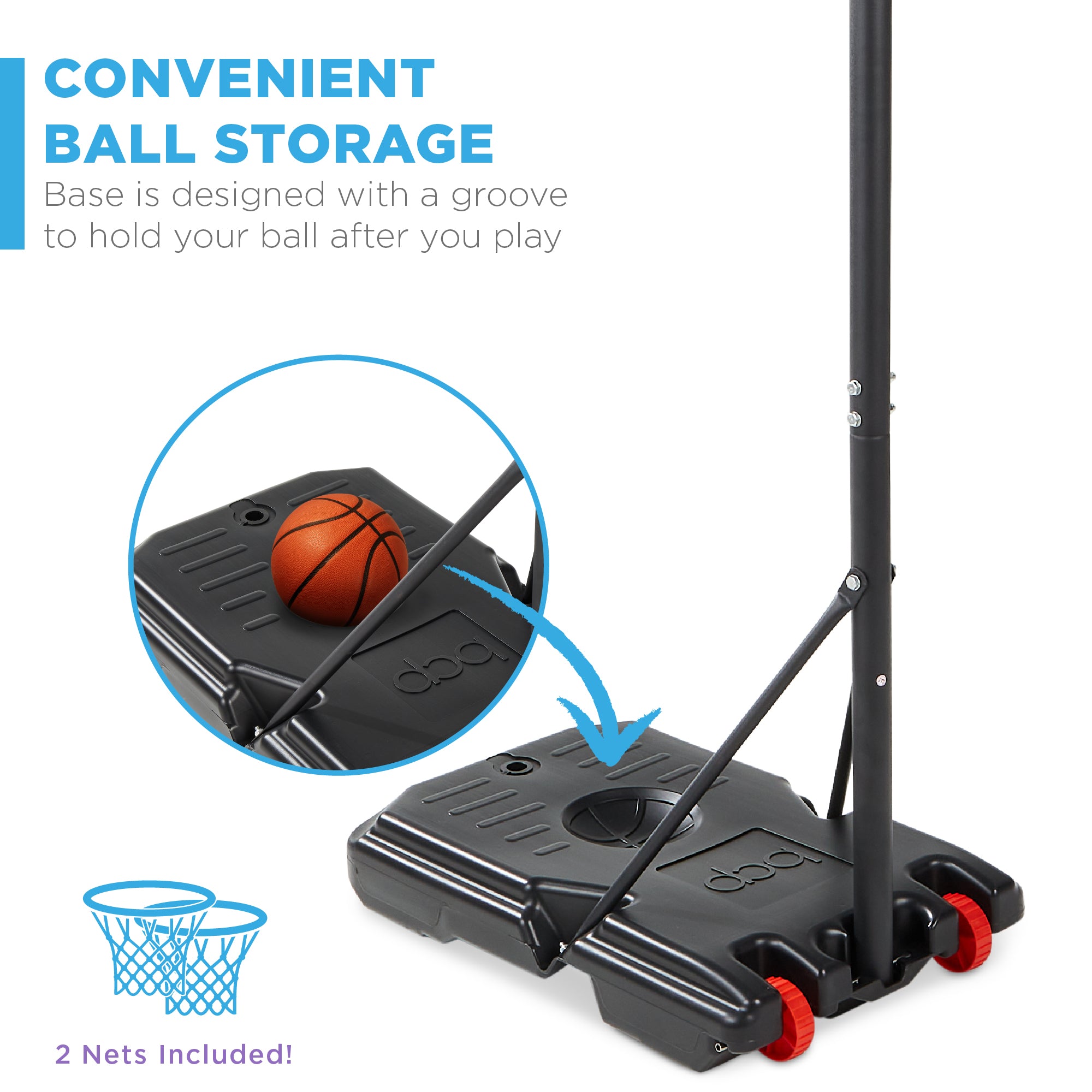 Best Choice Products Kids Height-adjustable Basketball Hoop