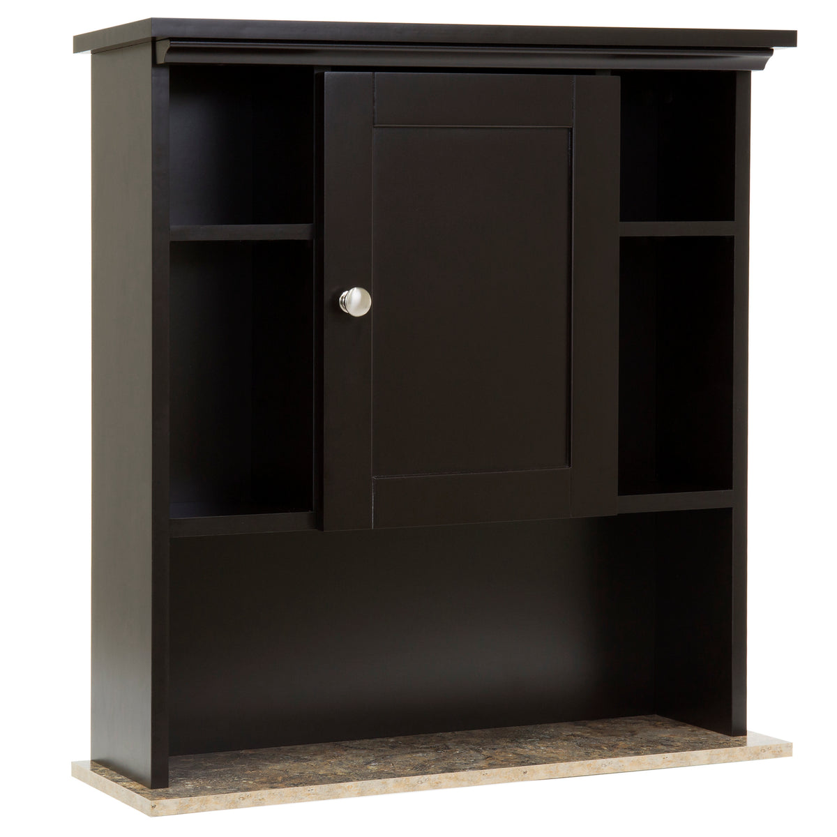 Bathroom Wall Storage Cabinet w/ Faux Granite