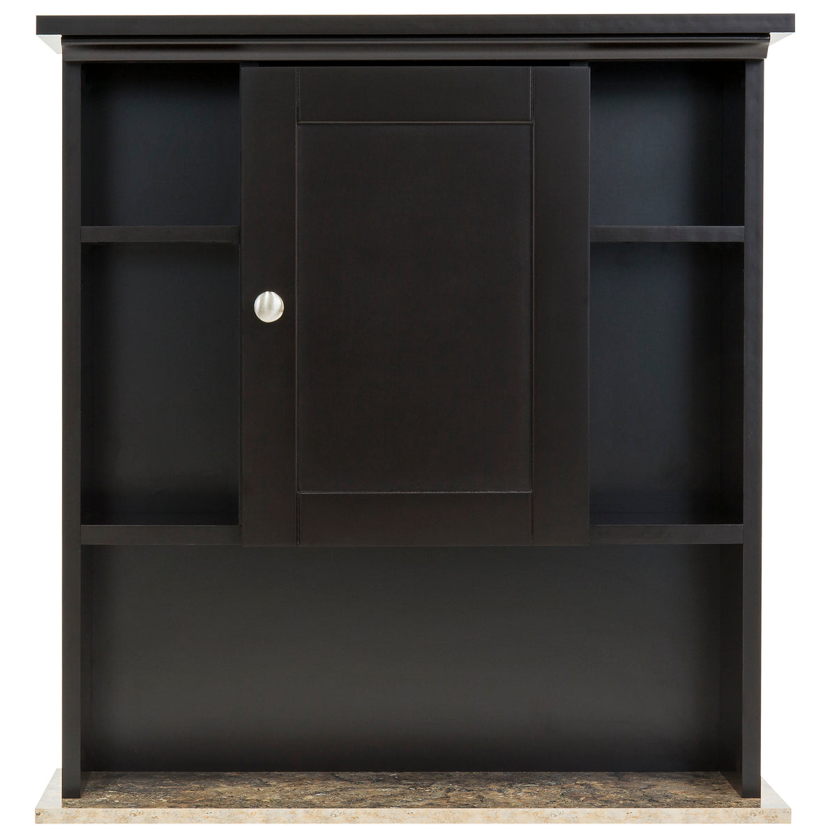 Bathroom Wall Storage Cabinet w/ Faux Granite