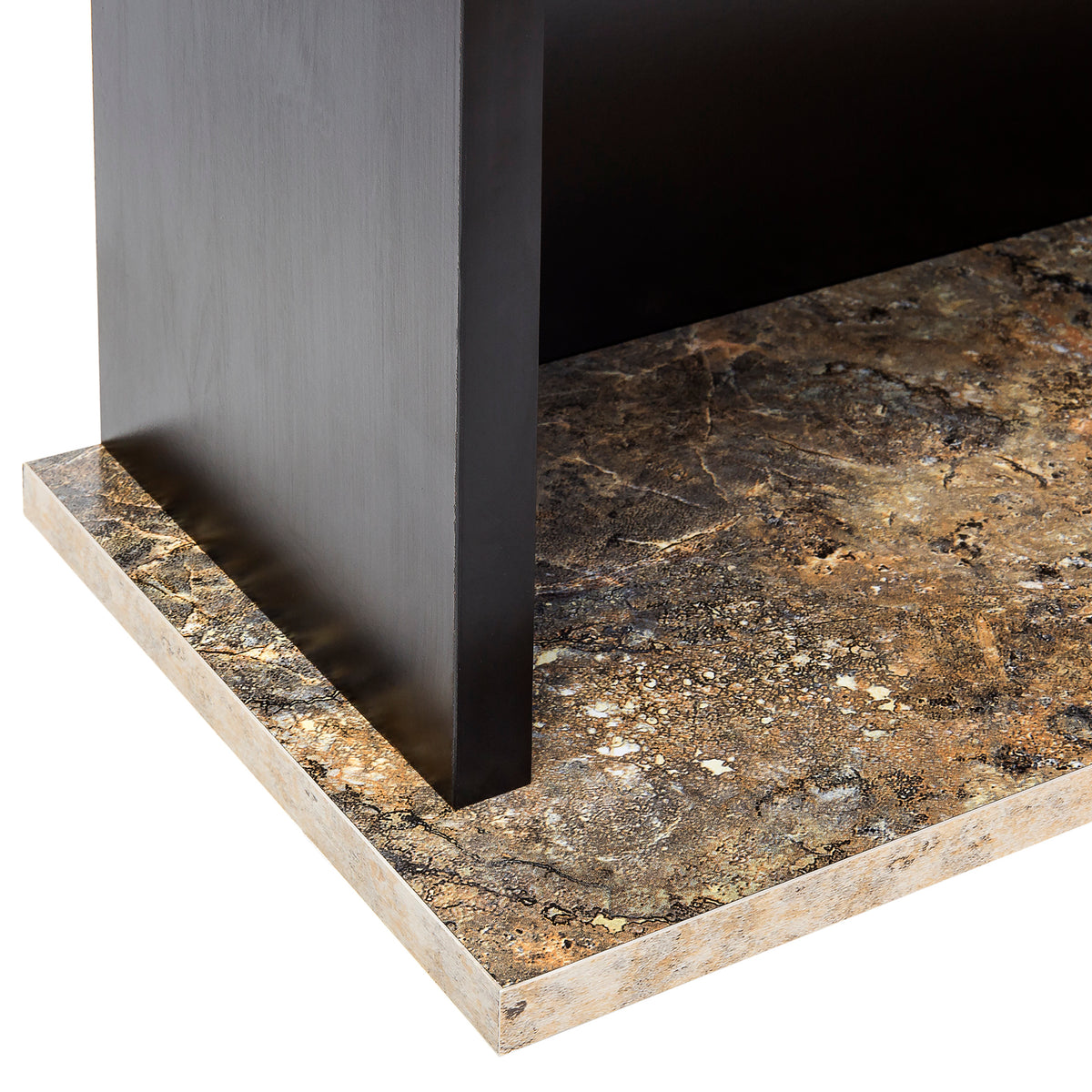 Bathroom Wall Storage Cabinet w/ Faux Granite