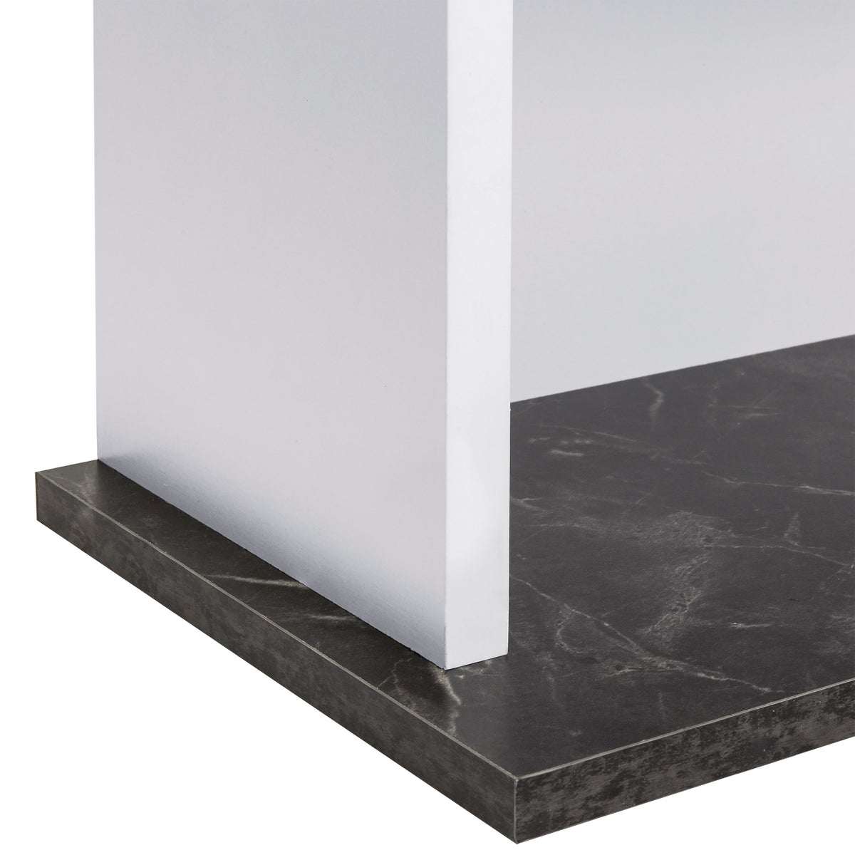 Bathroom Wall Storage Cabinet w/ Faux Granite
