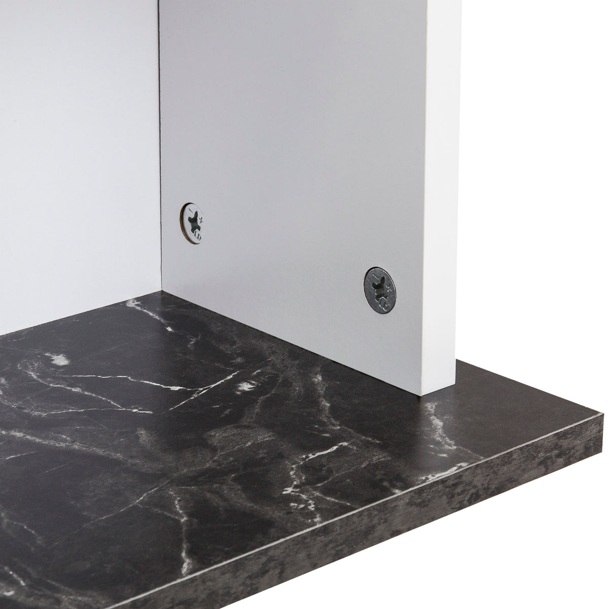 Bathroom Wall Storage Cabinet w/ Faux Granite