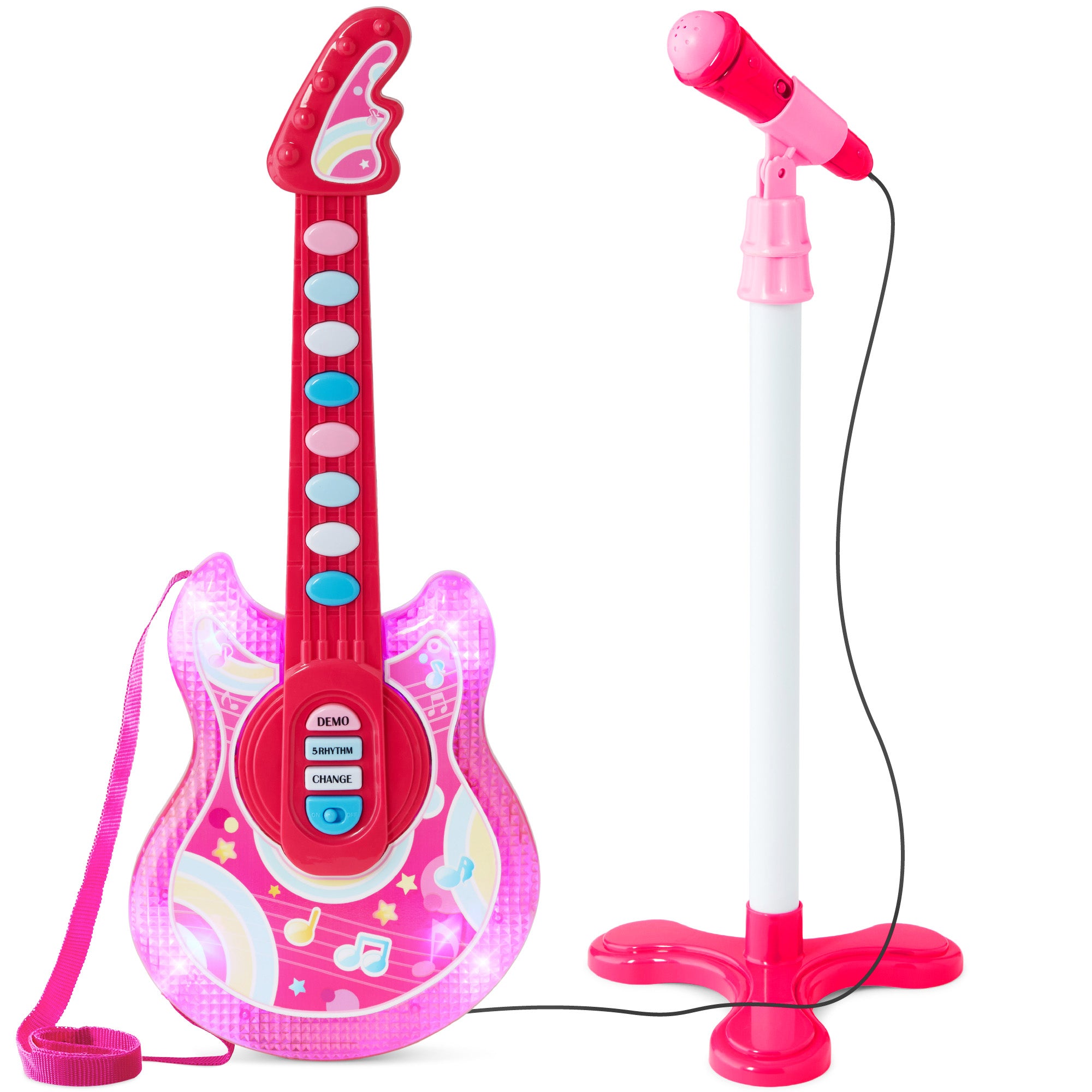 Guitar with microphone toy on sale