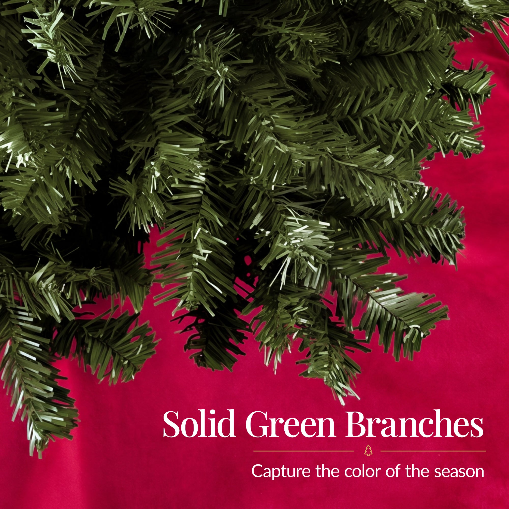 Artificial Christmas Tree with Viral Twinkling Lights, PreLit Spruce
