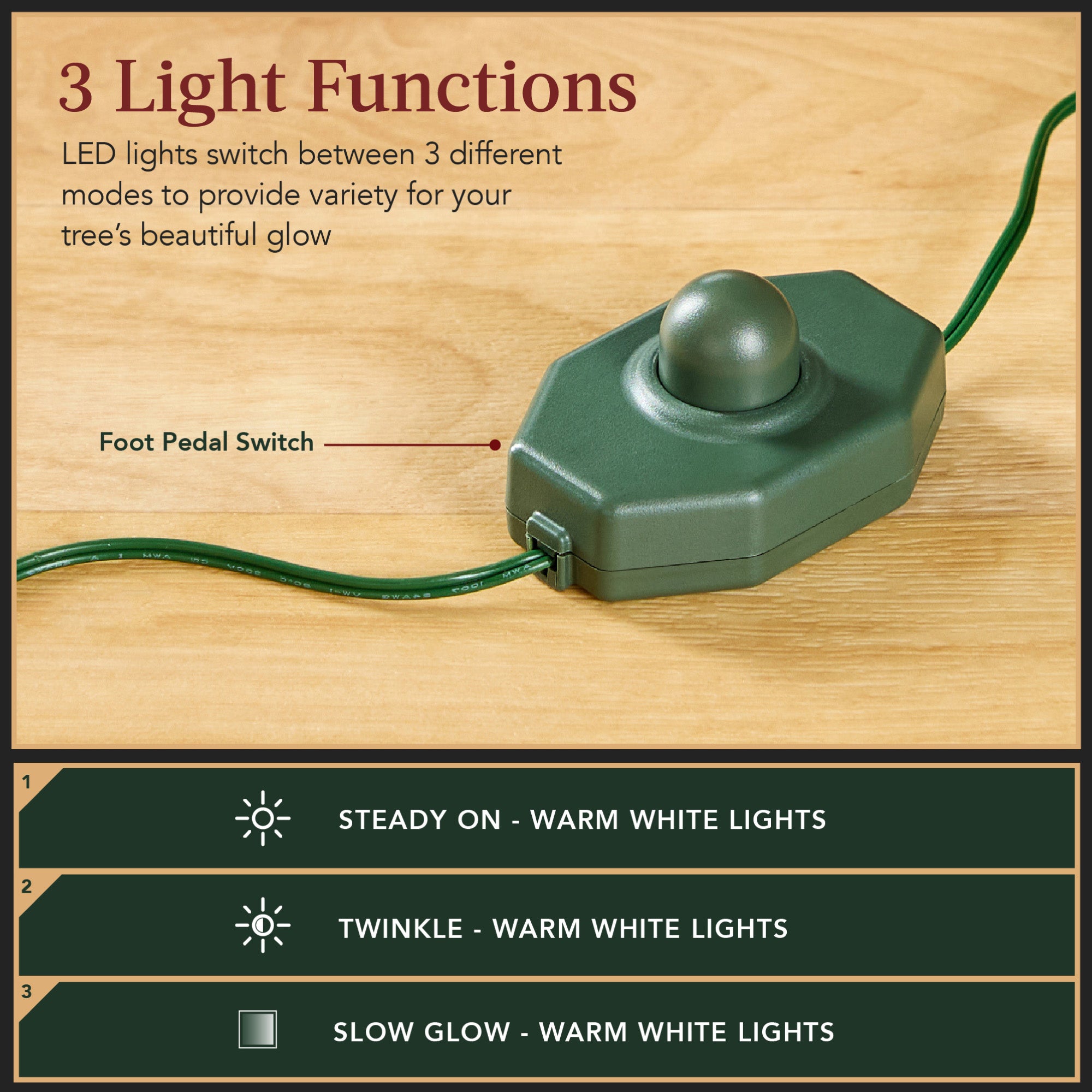 新品未使用❣️Forest Noel LEDライト 200灯 20m2箱セット Pre-Lit Artificial Spruce Christmas Tree with Incandescent Lights