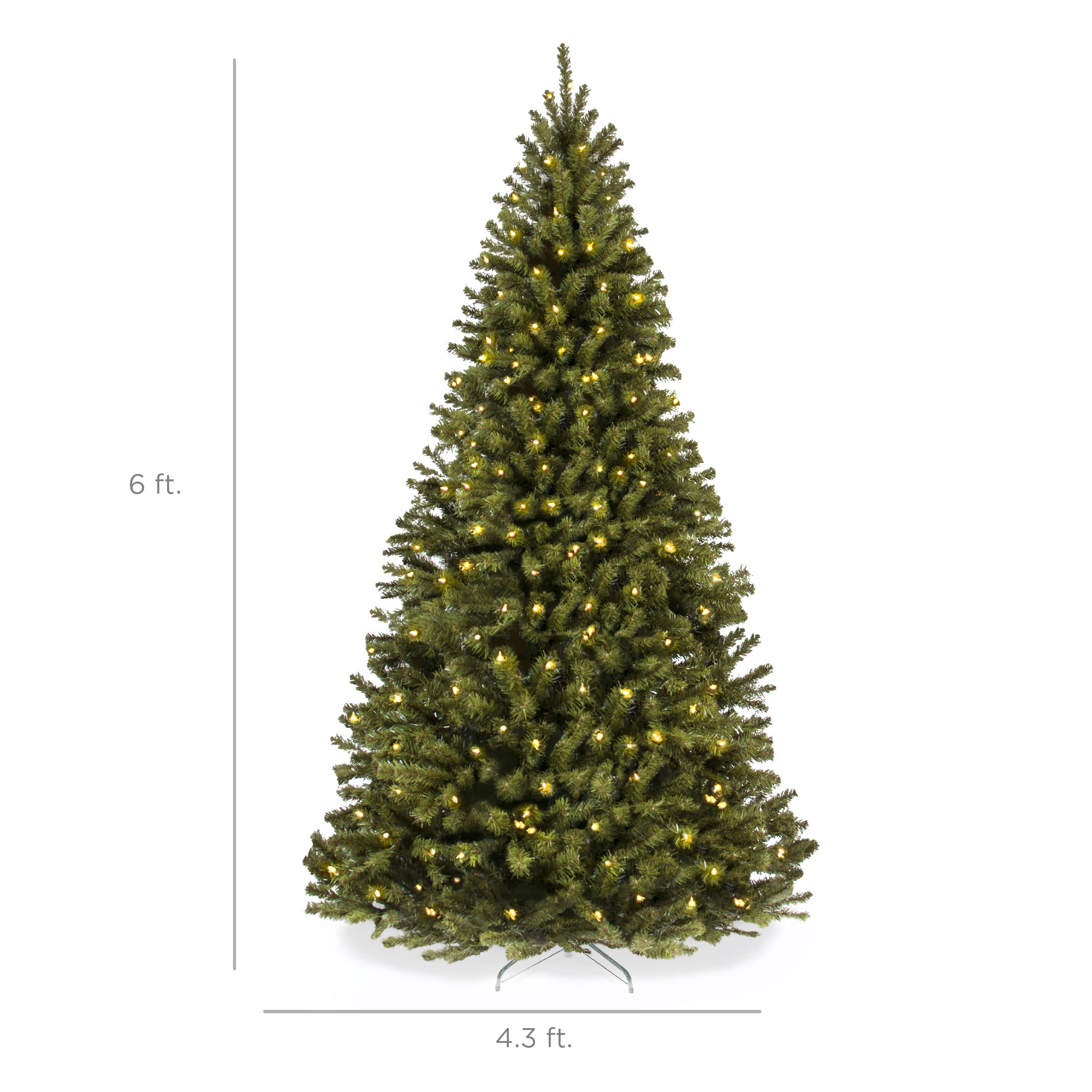pre-lit christmas tree review