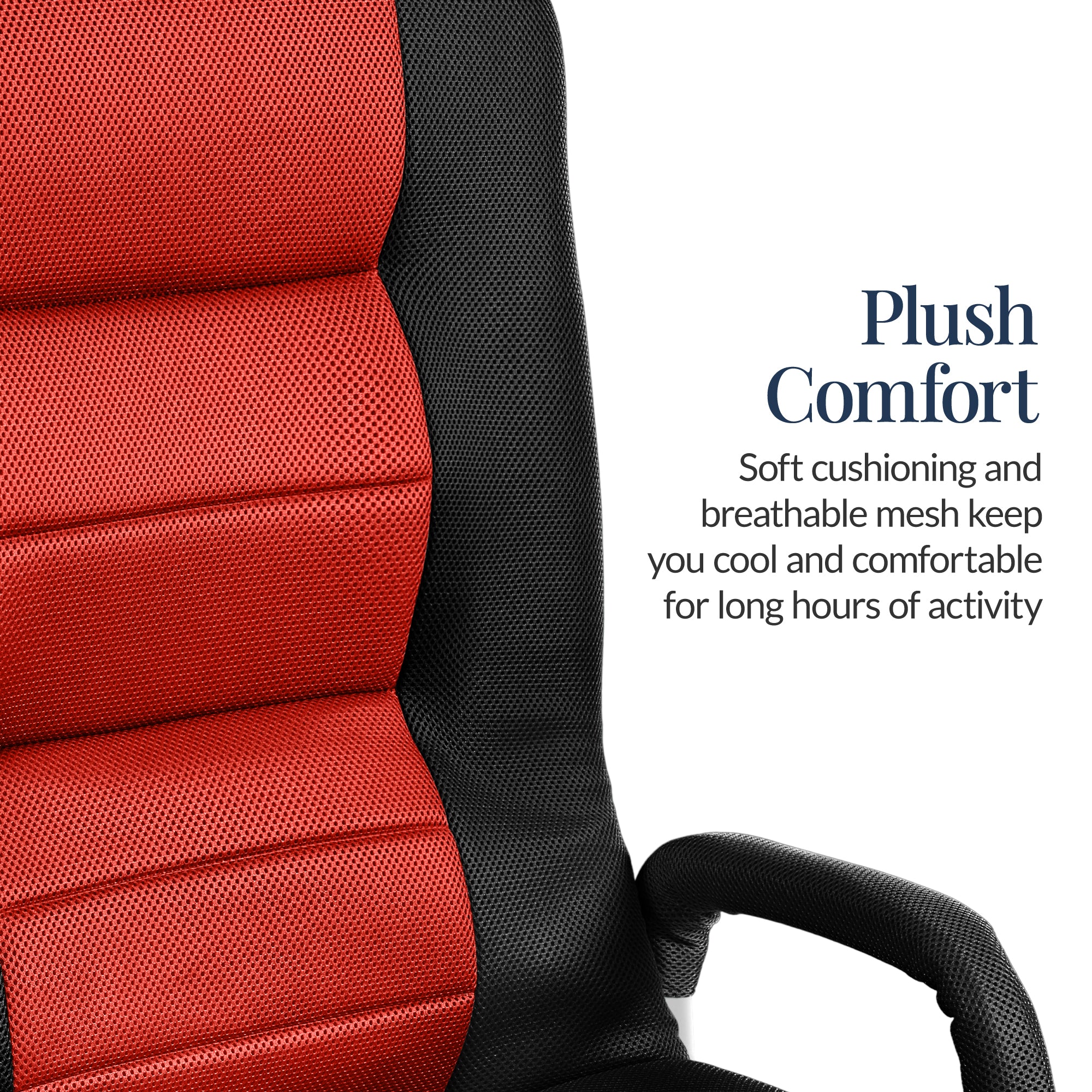 Gaming Floor Chair w/ 360-Degree Swivel, Armrest, Adjustable